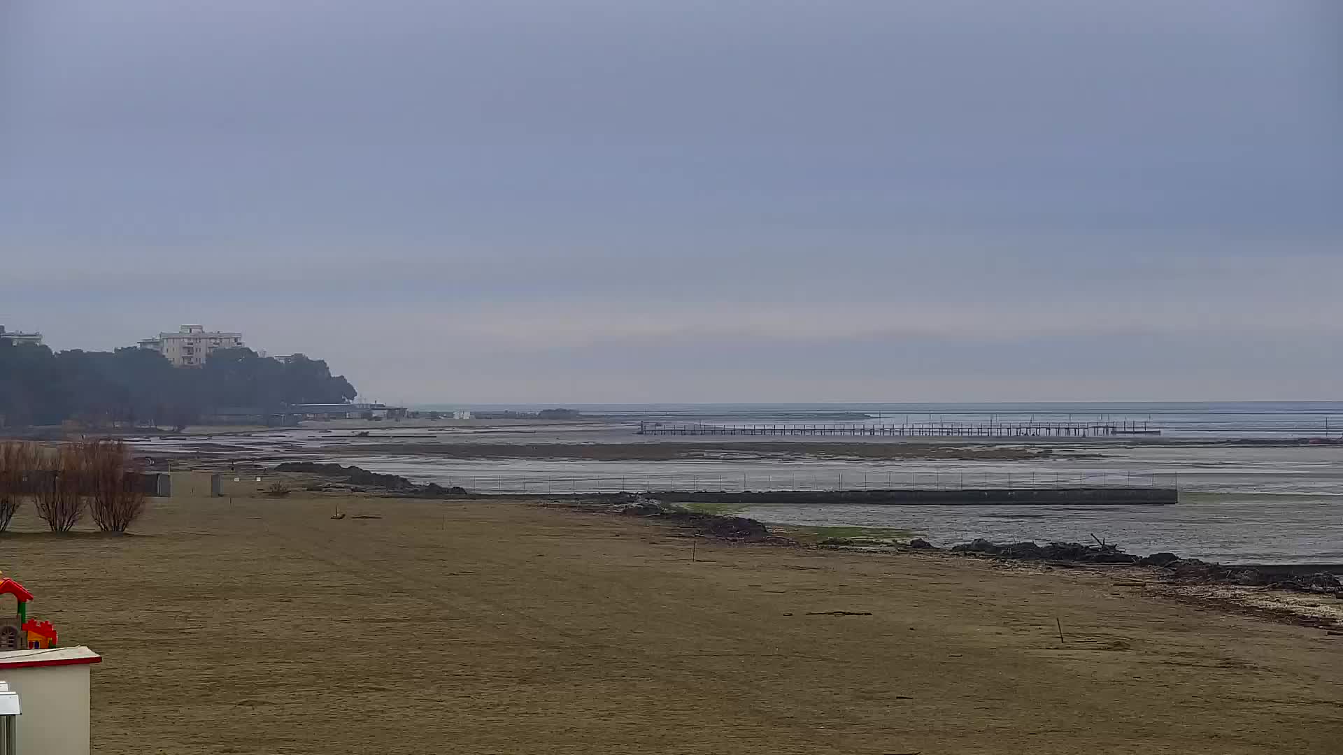 Webcam Live Grado: Vista sulla spiaggia e sull’acquapark in tempo reale