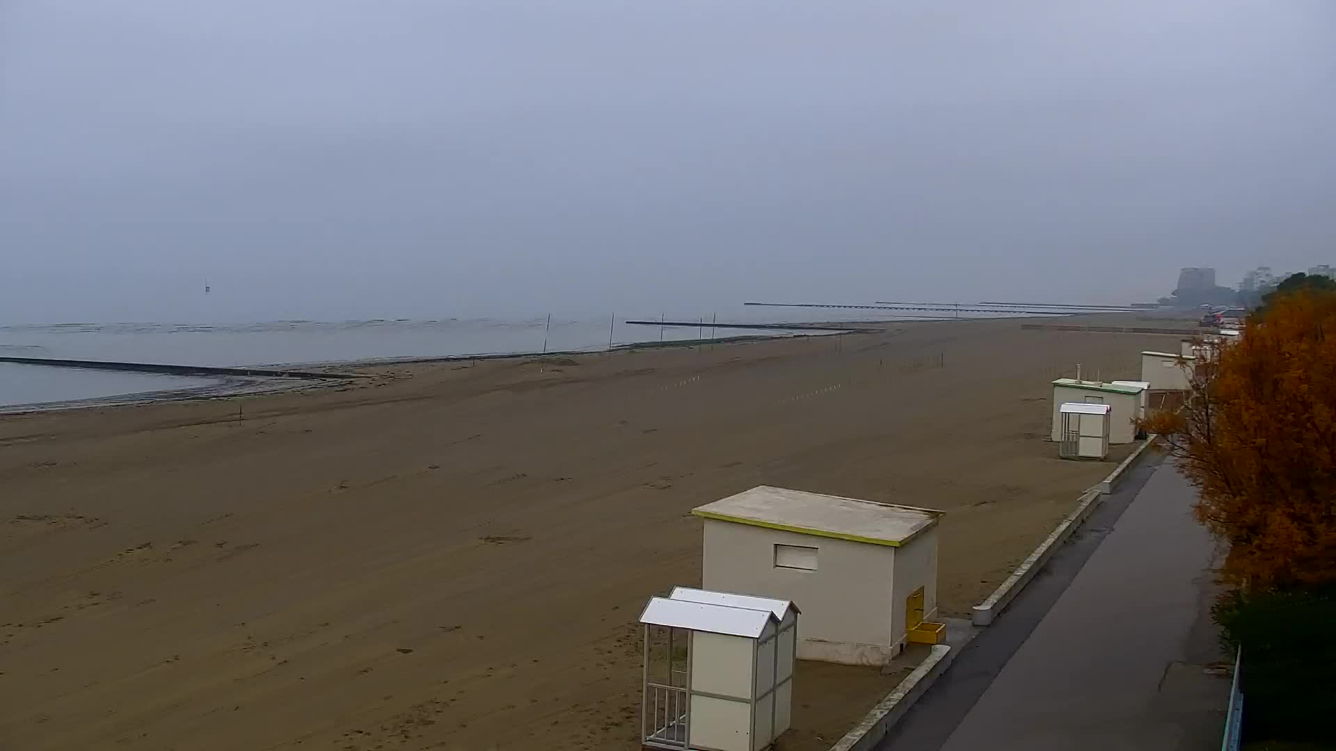 Webcam en direct Grado : Vues sur la plage et l’aquapark en temps réel