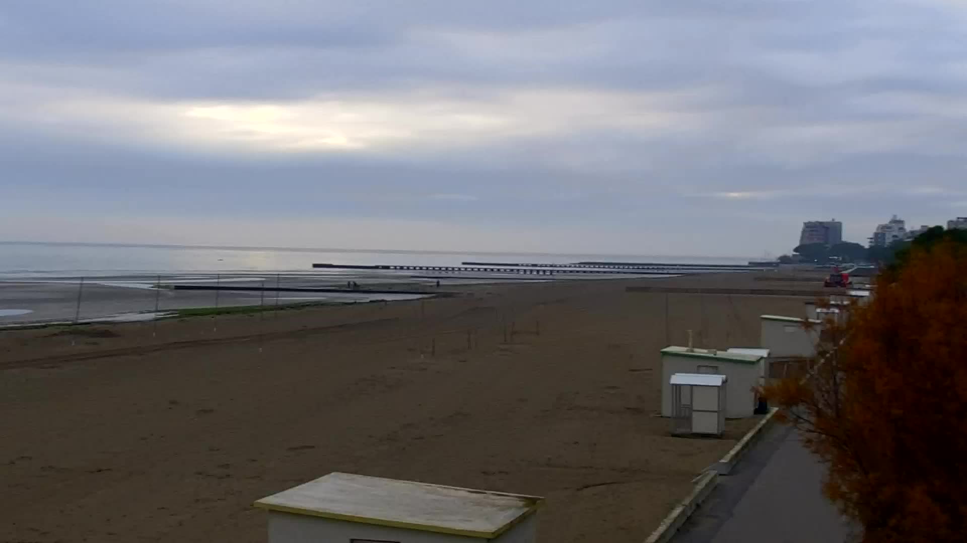 Webcam en direct Grado : Vues sur la plage et l’aquapark en temps réel