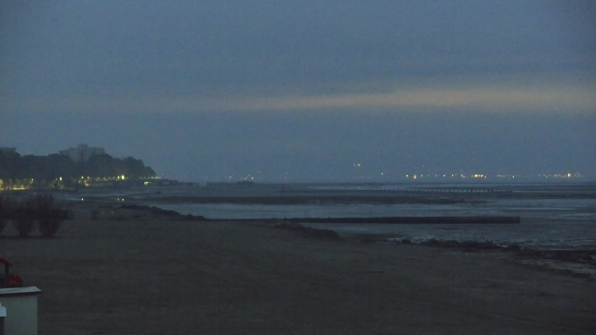Grado Beach and Aquapark Views in Real Time