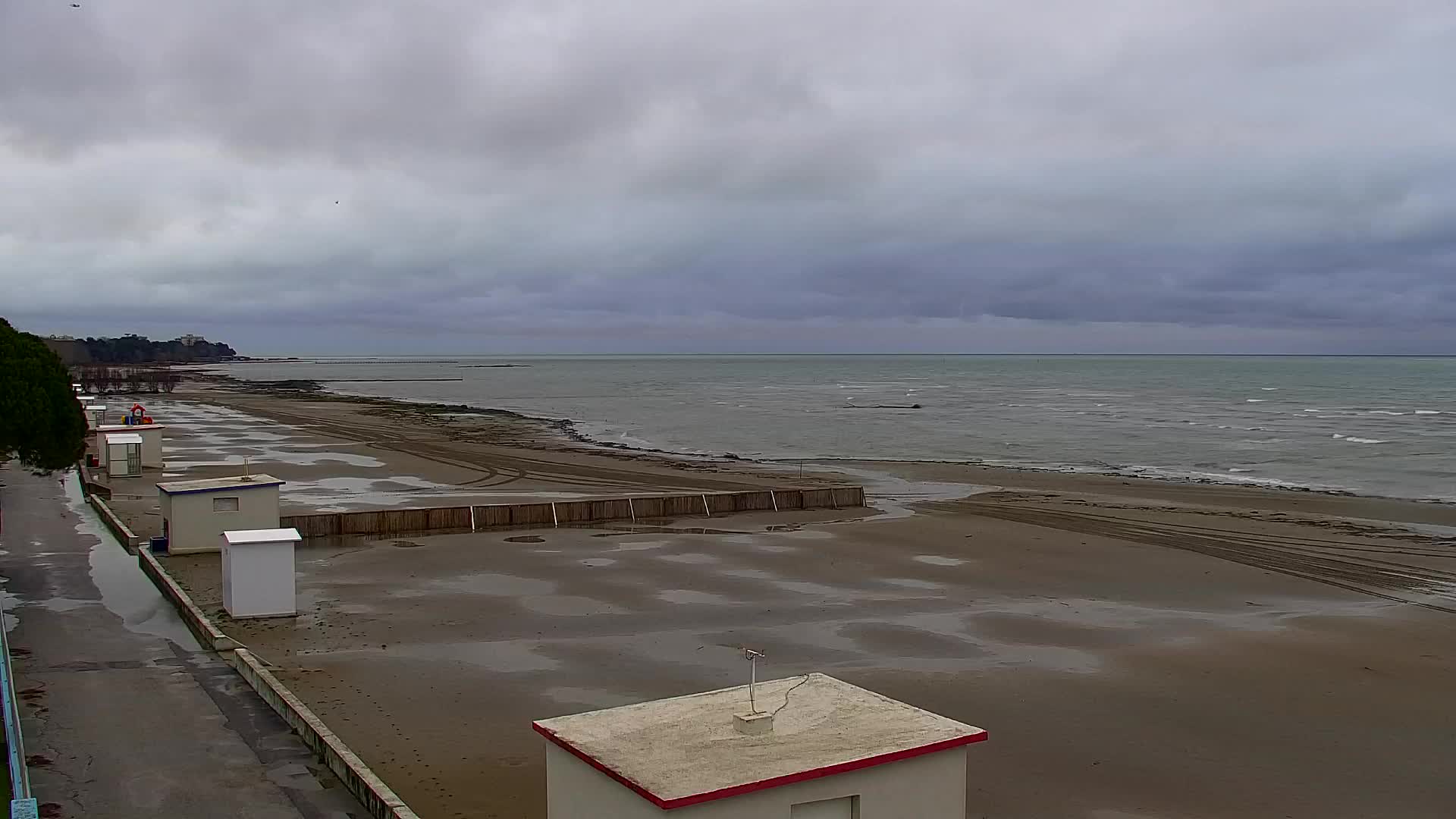 Webcam en direct Grado : Vues sur la plage et l’aquapark en temps réel