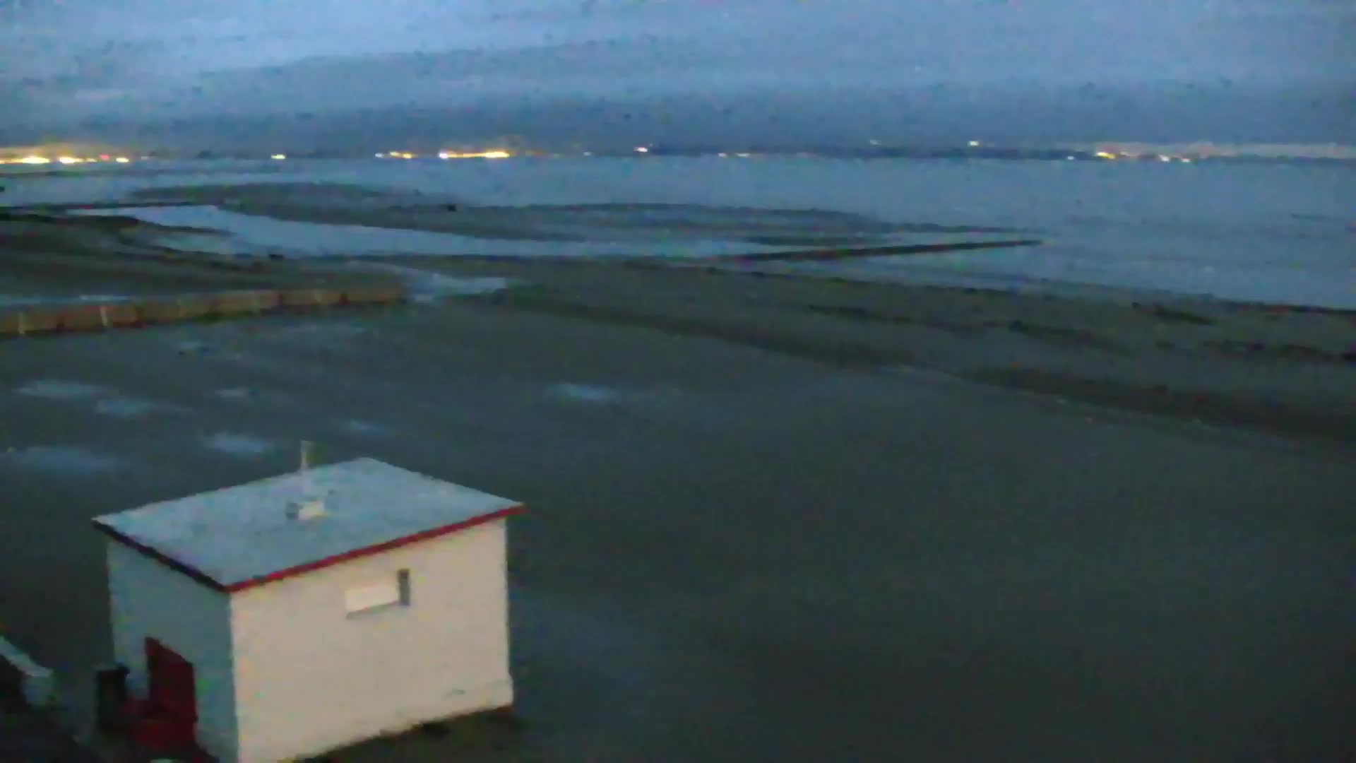 Grado Beach and Aquapark Views in Real Time