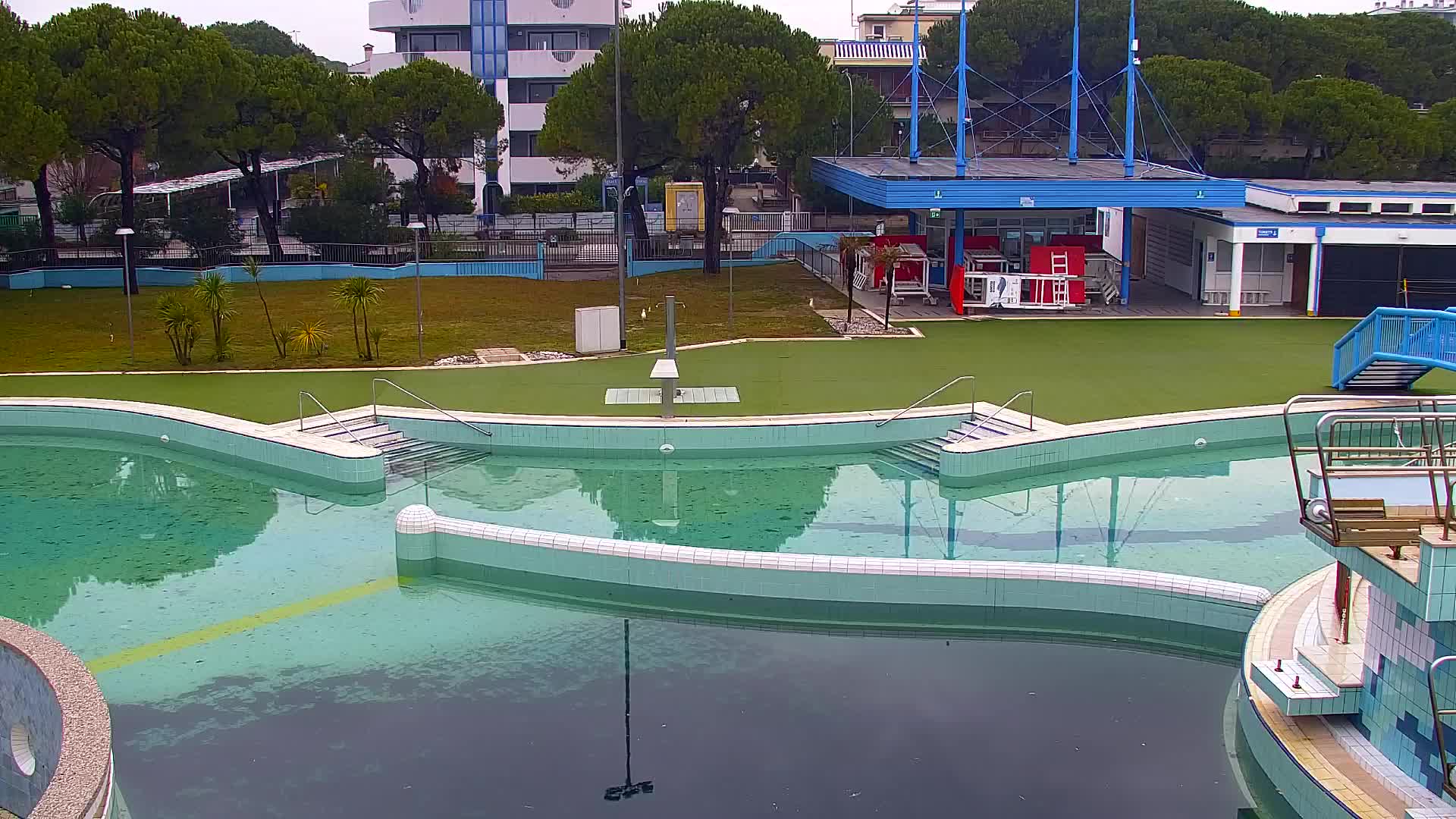 Grado Beach and Aquapark Views in Real Time