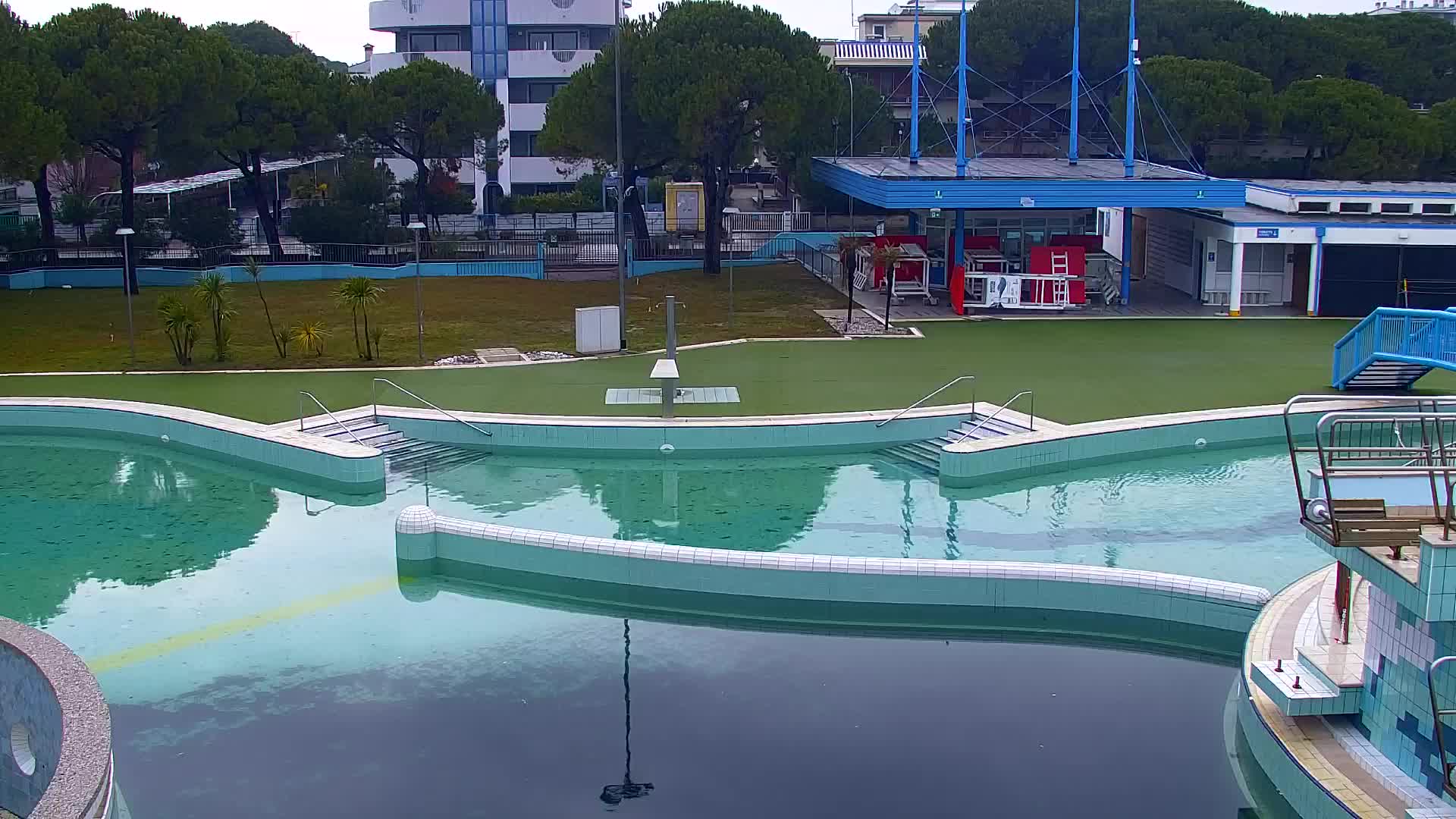 Webcam en direct Grado : Vues sur la plage et l’aquapark en temps réel
