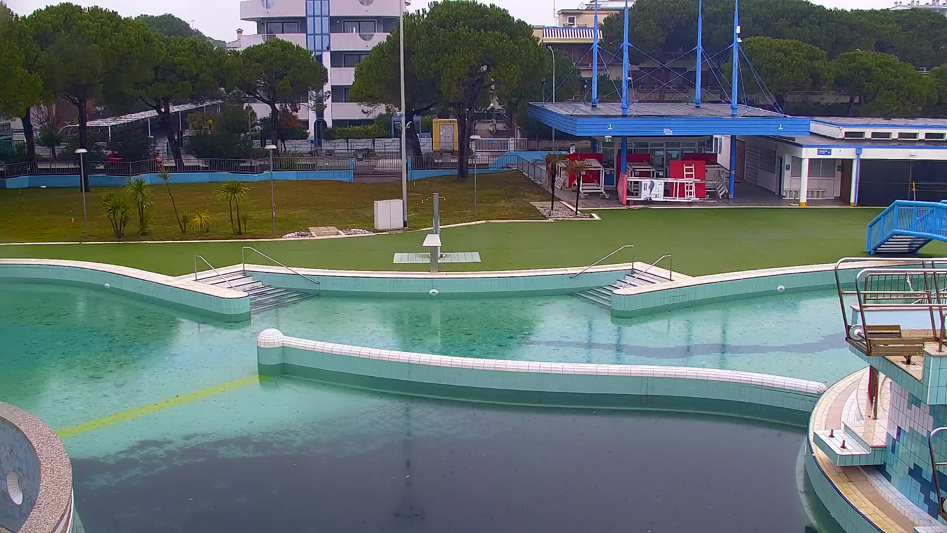 Webcam en direct Grado : Vues sur la plage et l’aquapark en temps réel