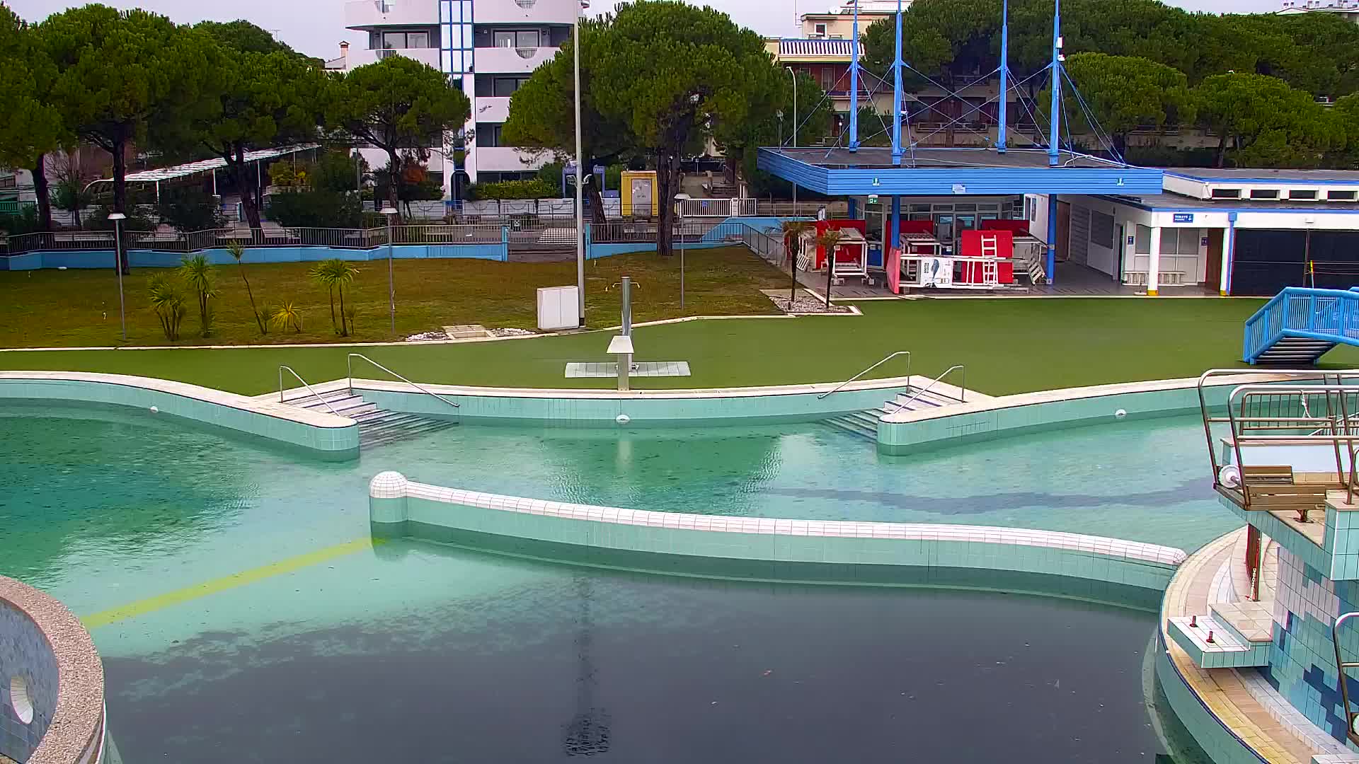 Webcam Live Grado: Vista sulla spiaggia e sull’acquapark in tempo reale