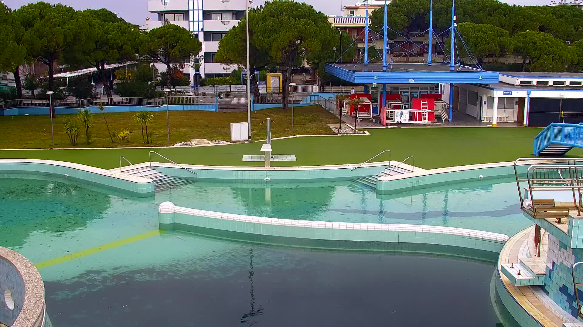 Webcam en direct Grado : Vues sur la plage et l’aquapark en temps réel