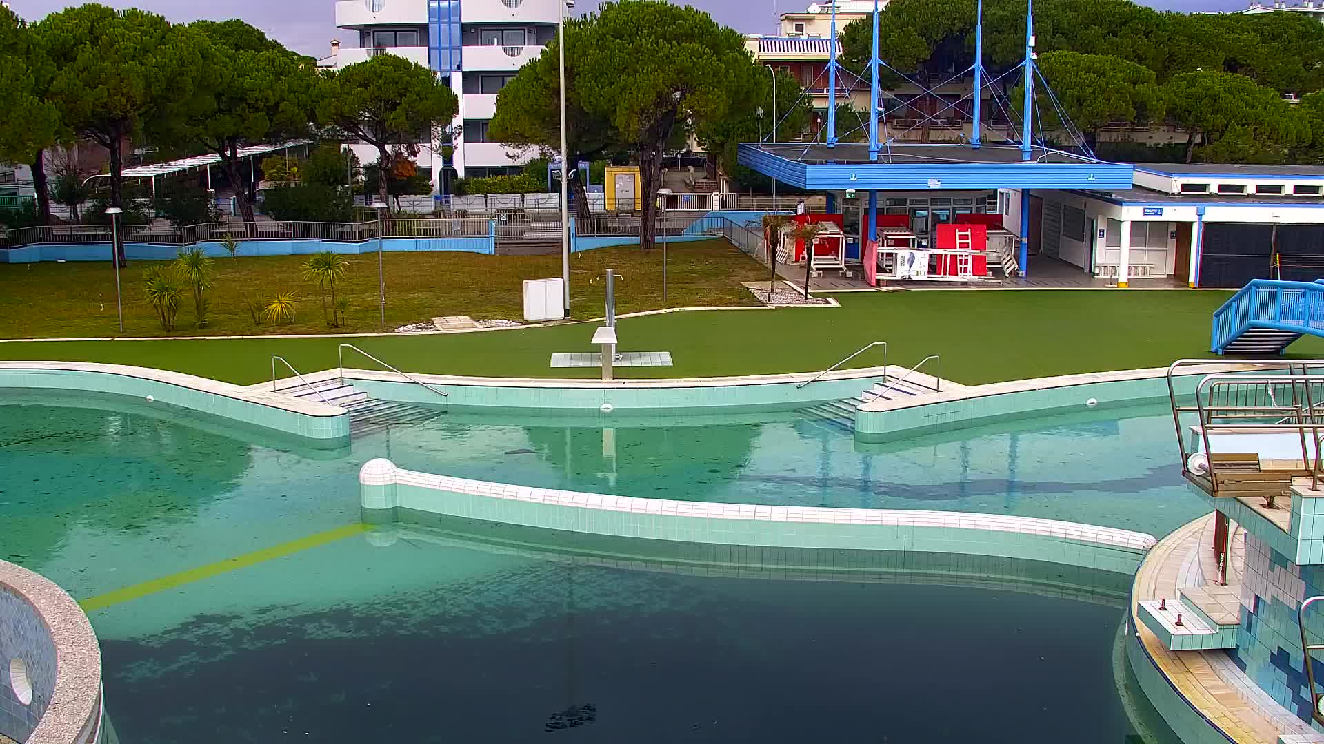 Grado Beach and Aquapark Views in Real Time