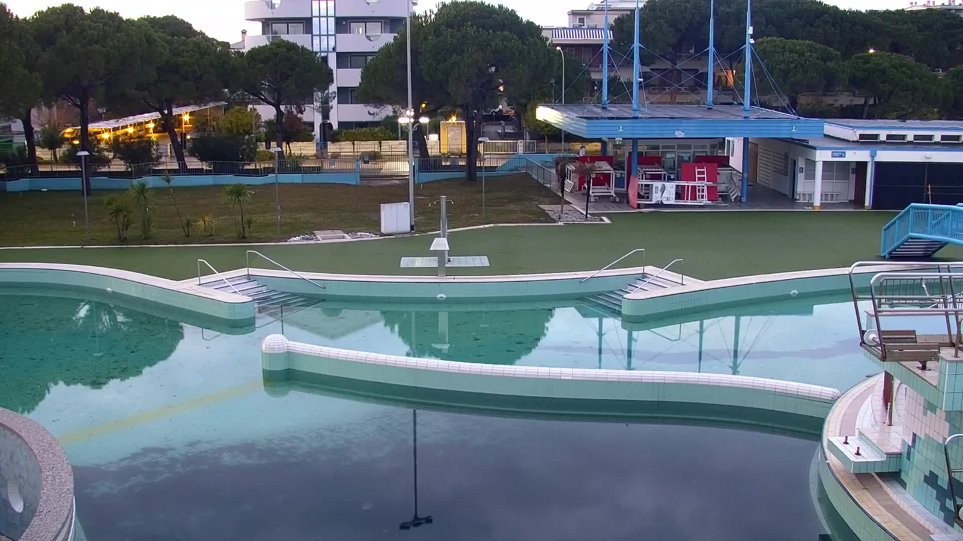 Grado Beach and Aquapark Views in Real Time