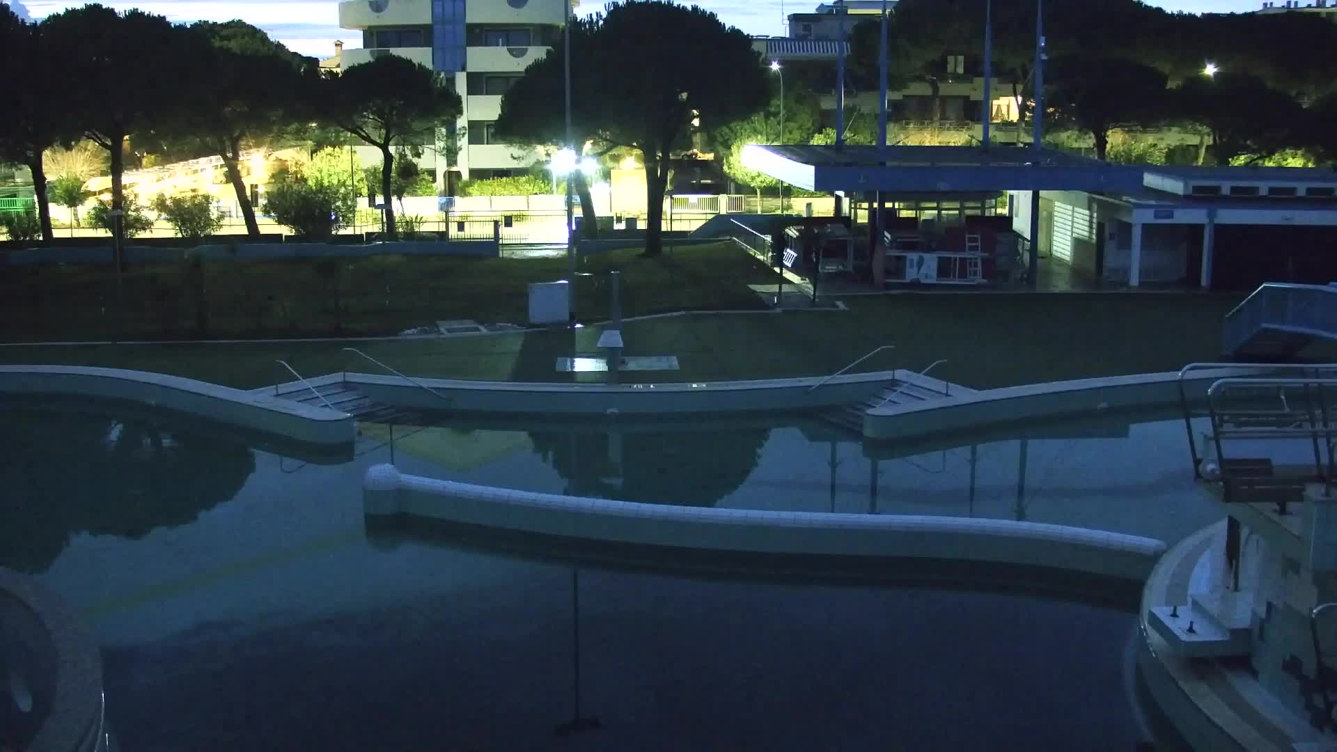 Spletna kamera v živo Grado: Pogledi na plažo in vodni park v realnem času