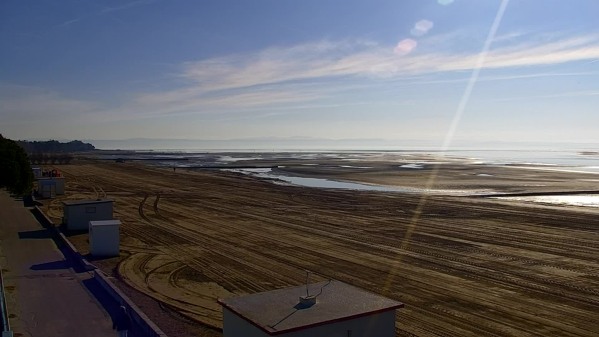 Webcam Live Grado: Vista sulla spiaggia e sull’acquapark in tempo reale