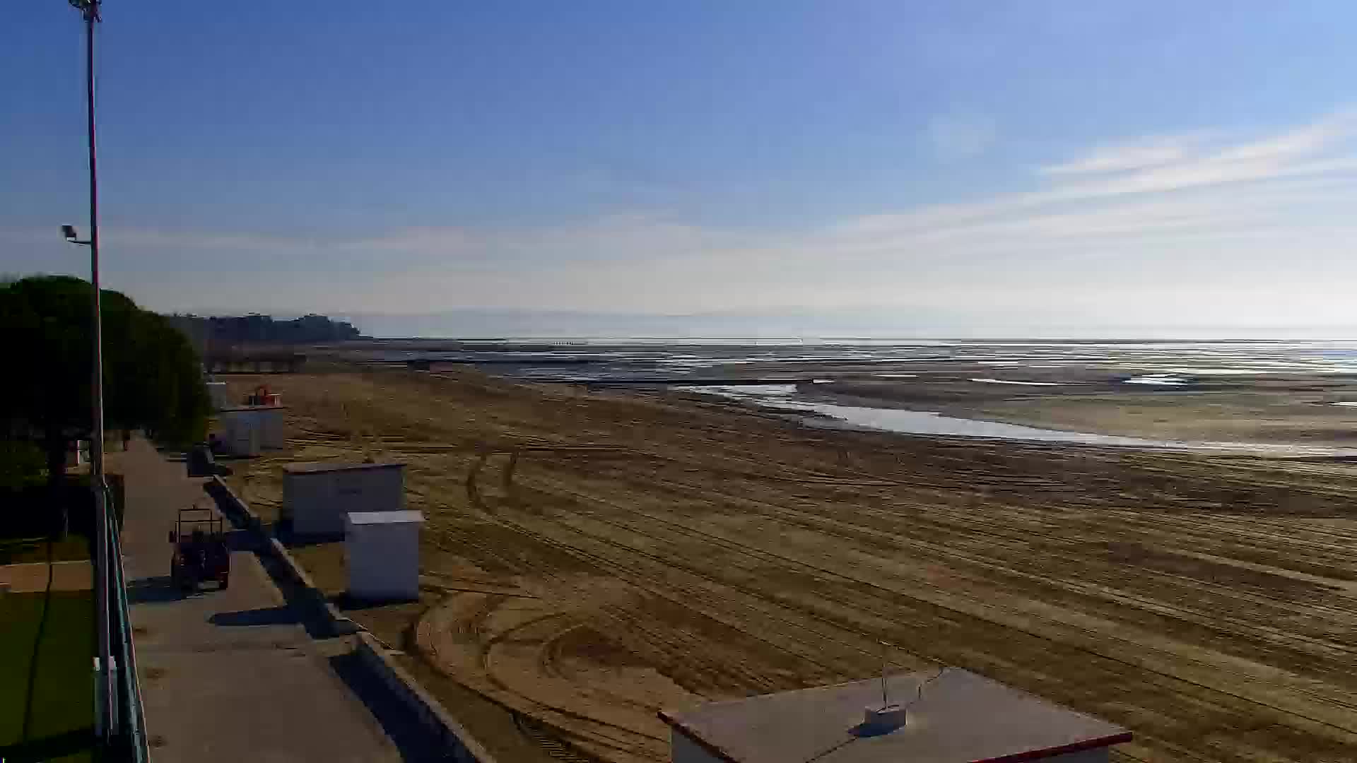 Webcam Live Grado: Vista sulla spiaggia e sull’acquapark in tempo reale