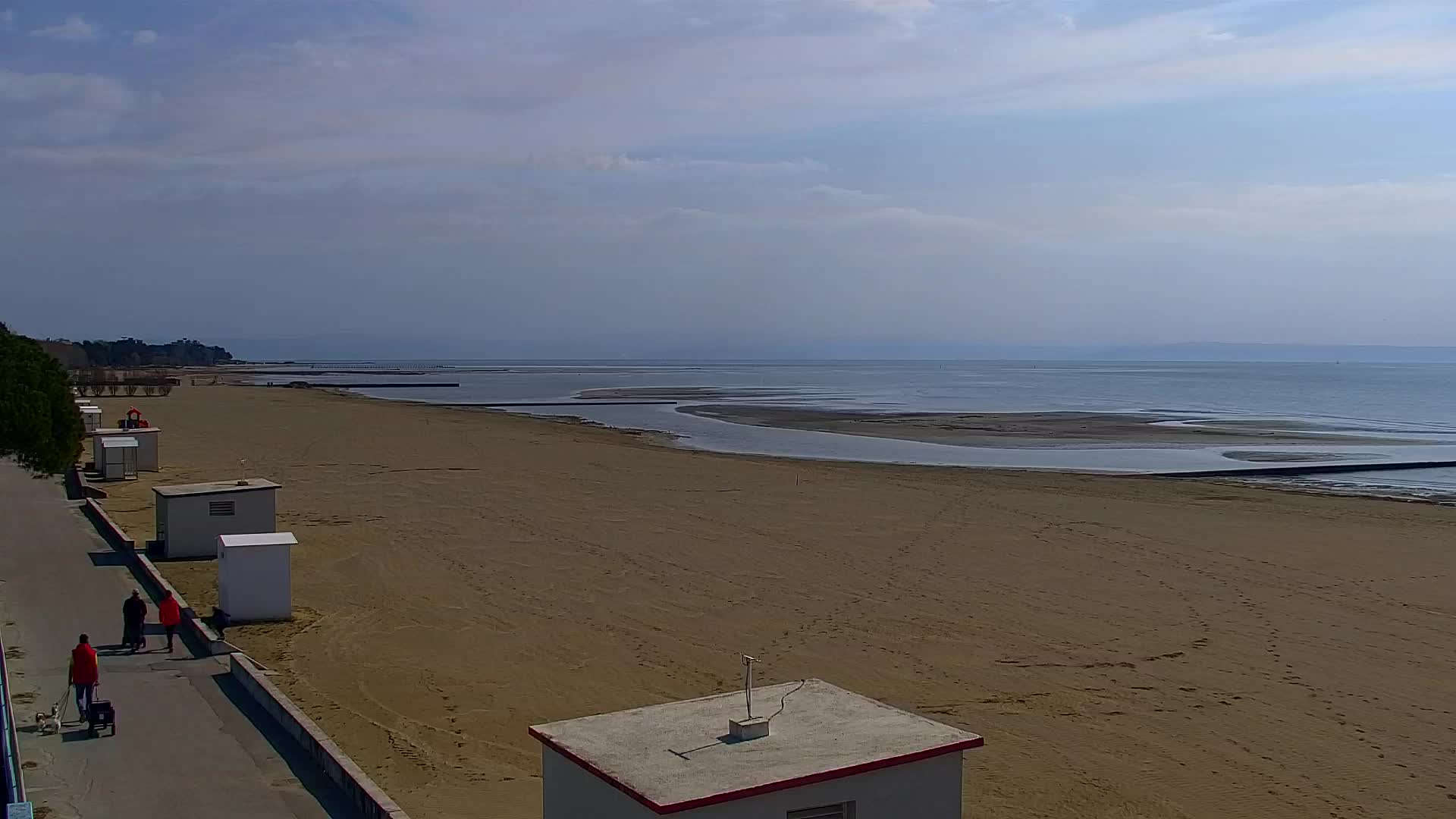 Webcam Live Grado: Vista sulla spiaggia e sull’acquapark in tempo reale