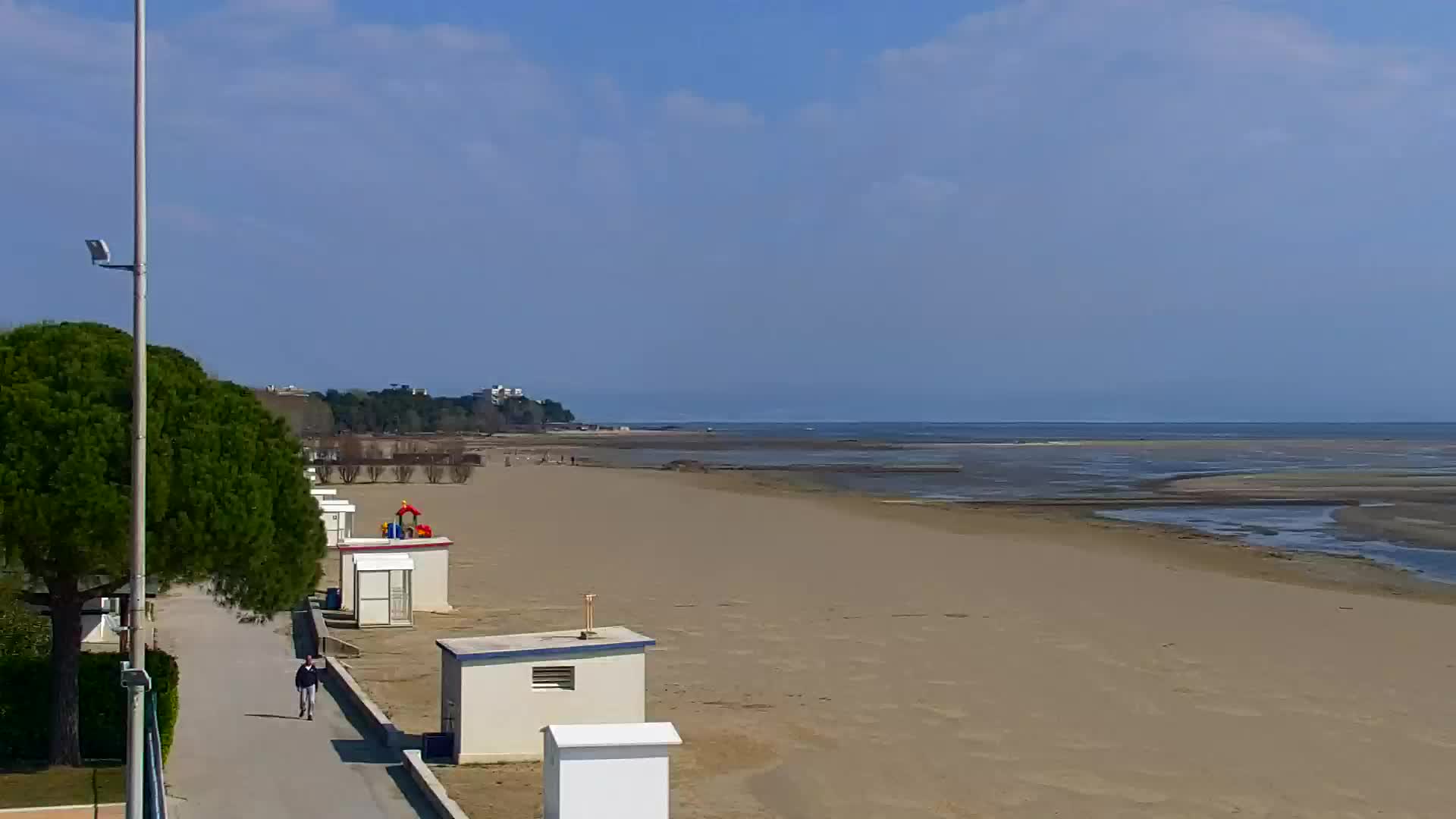 Webcam en direct Grado : Vues sur la plage et l’aquapark en temps réel