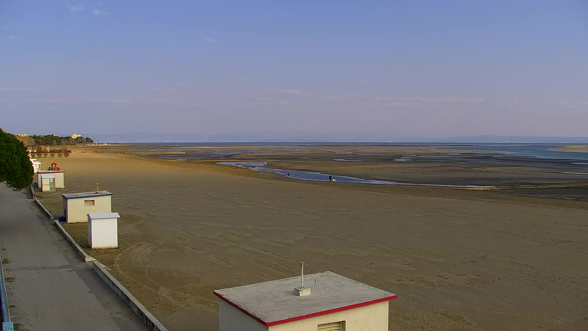 Webcam en direct Grado : Vues sur la plage et l’aquapark en temps réel