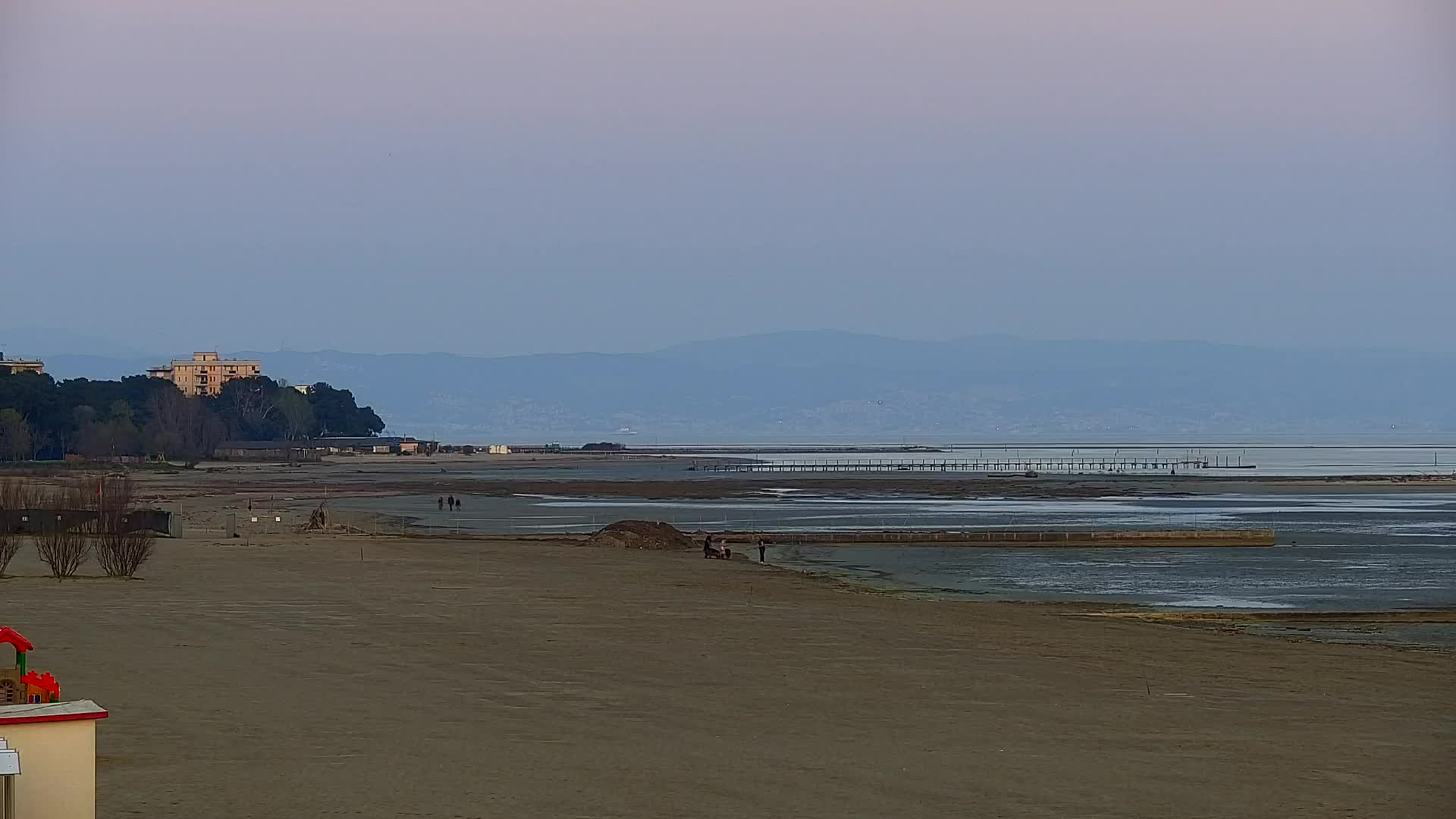 Webcam en direct Grado : Vues sur la plage et l’aquapark en temps réel