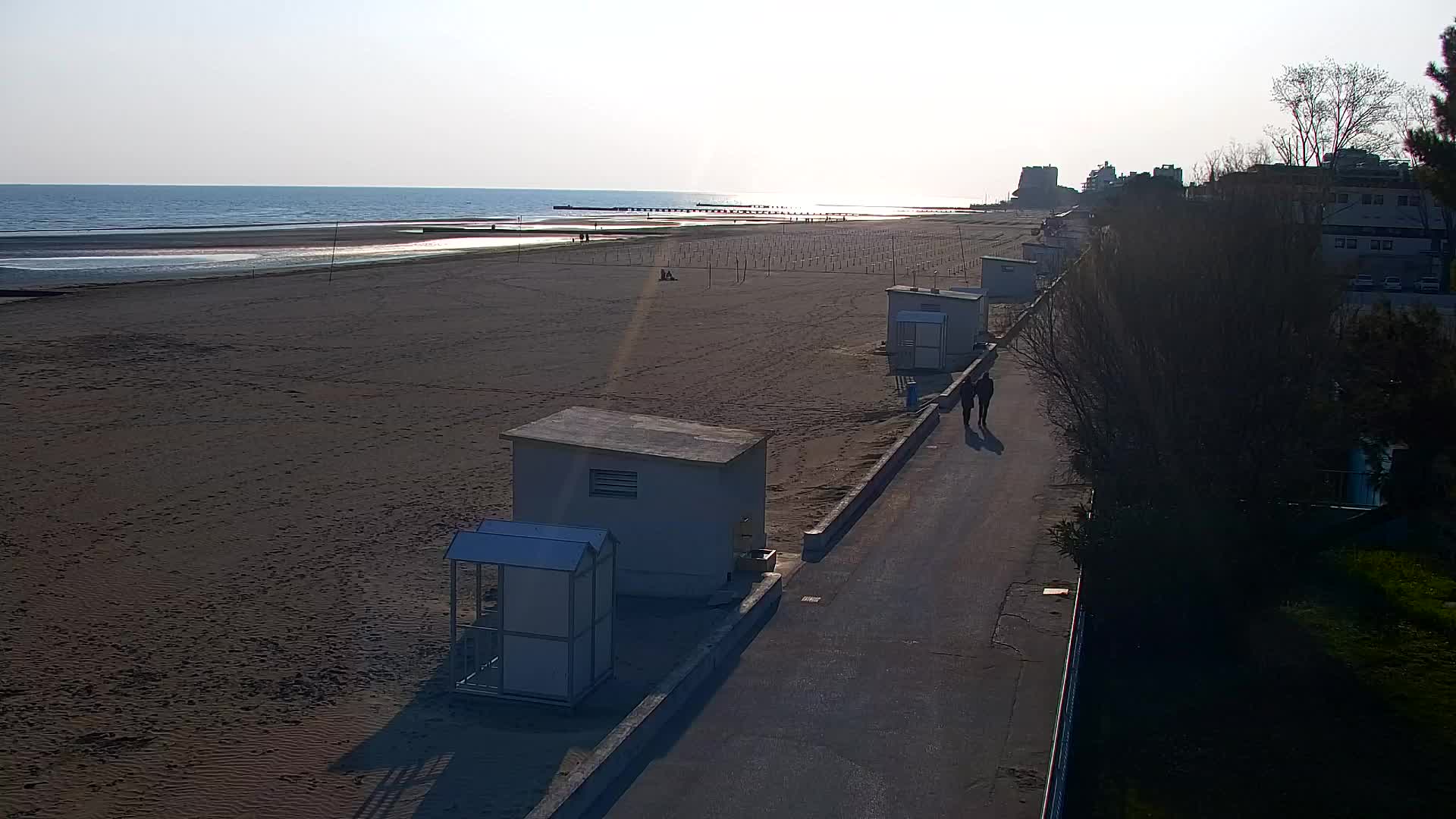 Webcam Live Grado: Vista sulla spiaggia e sull’acquapark in tempo reale