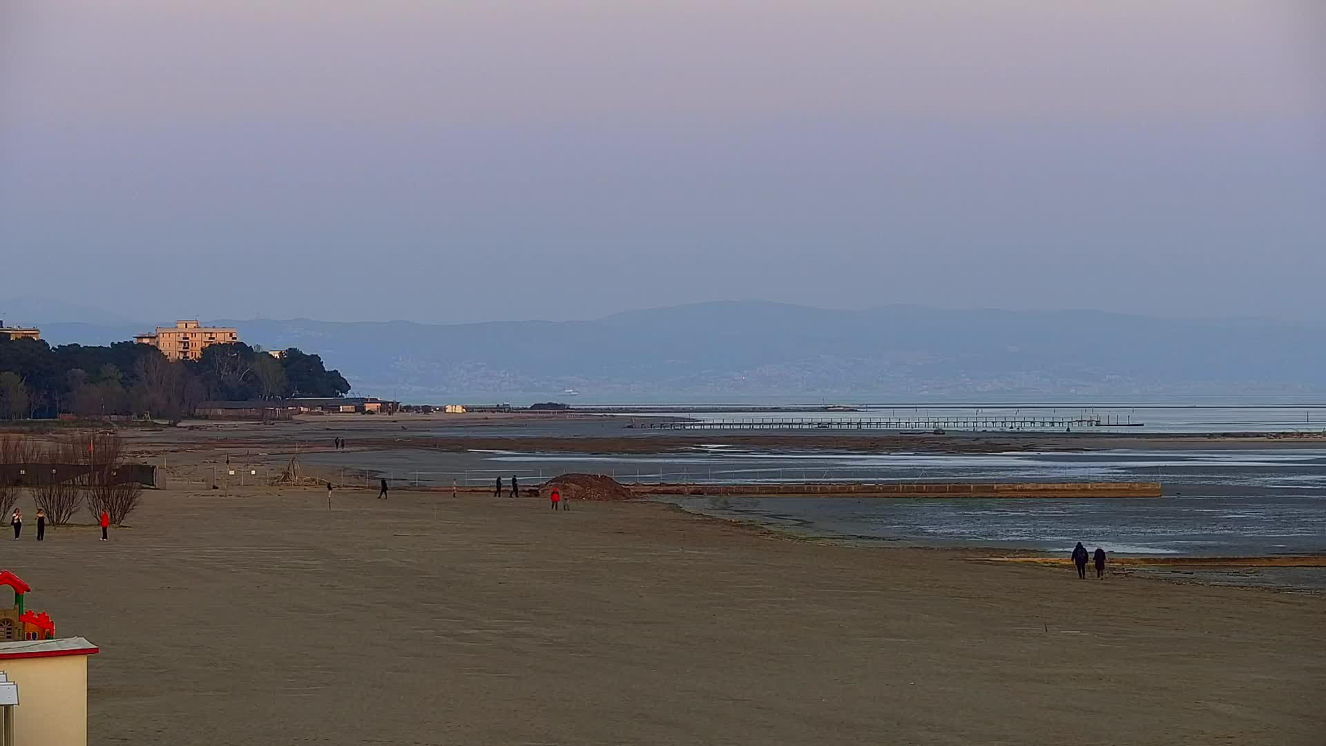 Webcam en direct Grado : Vues sur la plage et l’aquapark en temps réel