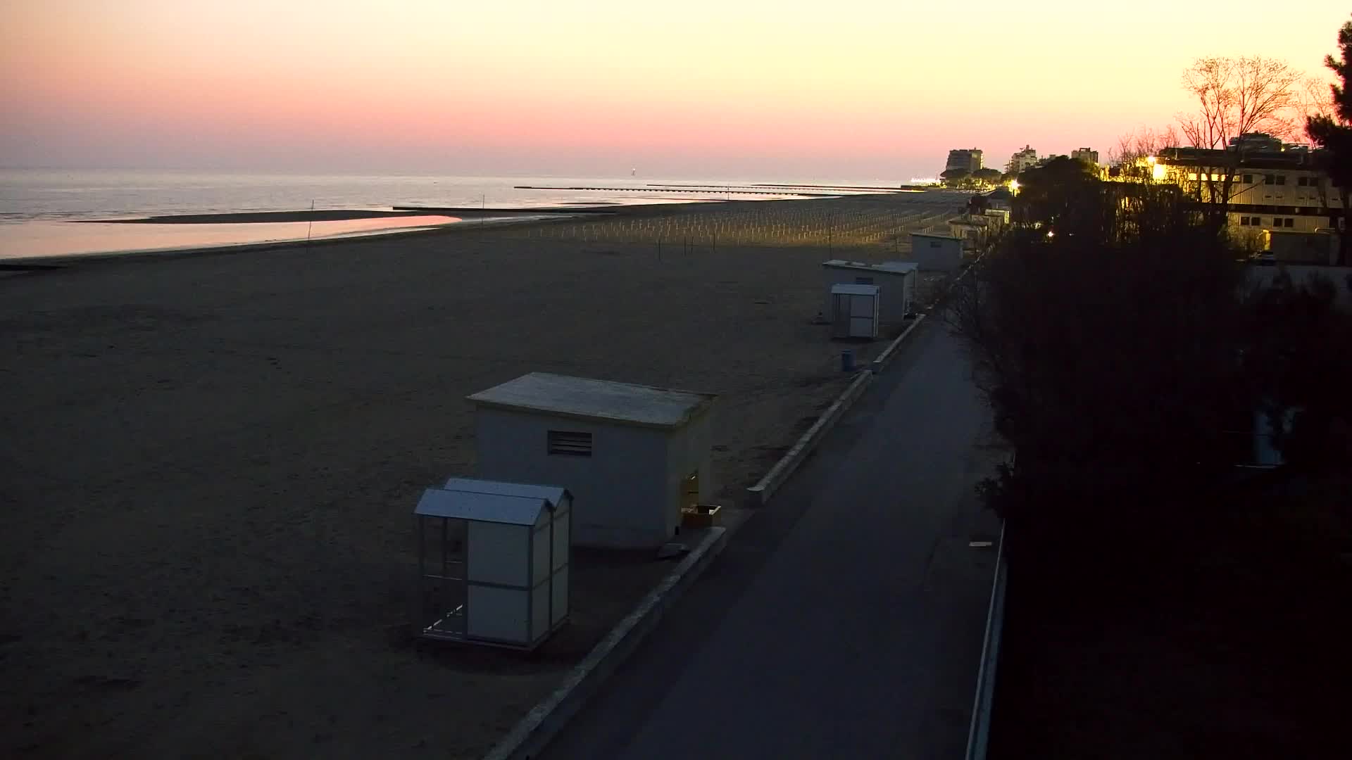 Webcam en direct Grado : Vues sur la plage et l’aquapark en temps réel