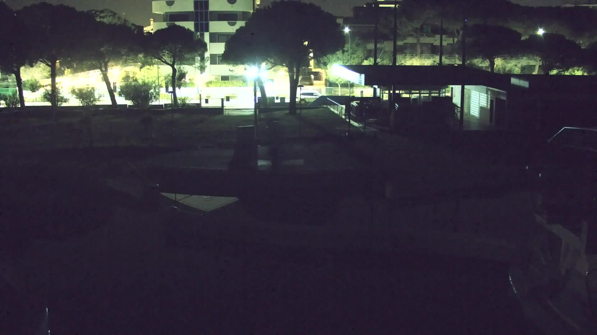 Webcam en vivo Grado: Vistas de la playa y del parque acuático en tiempo real