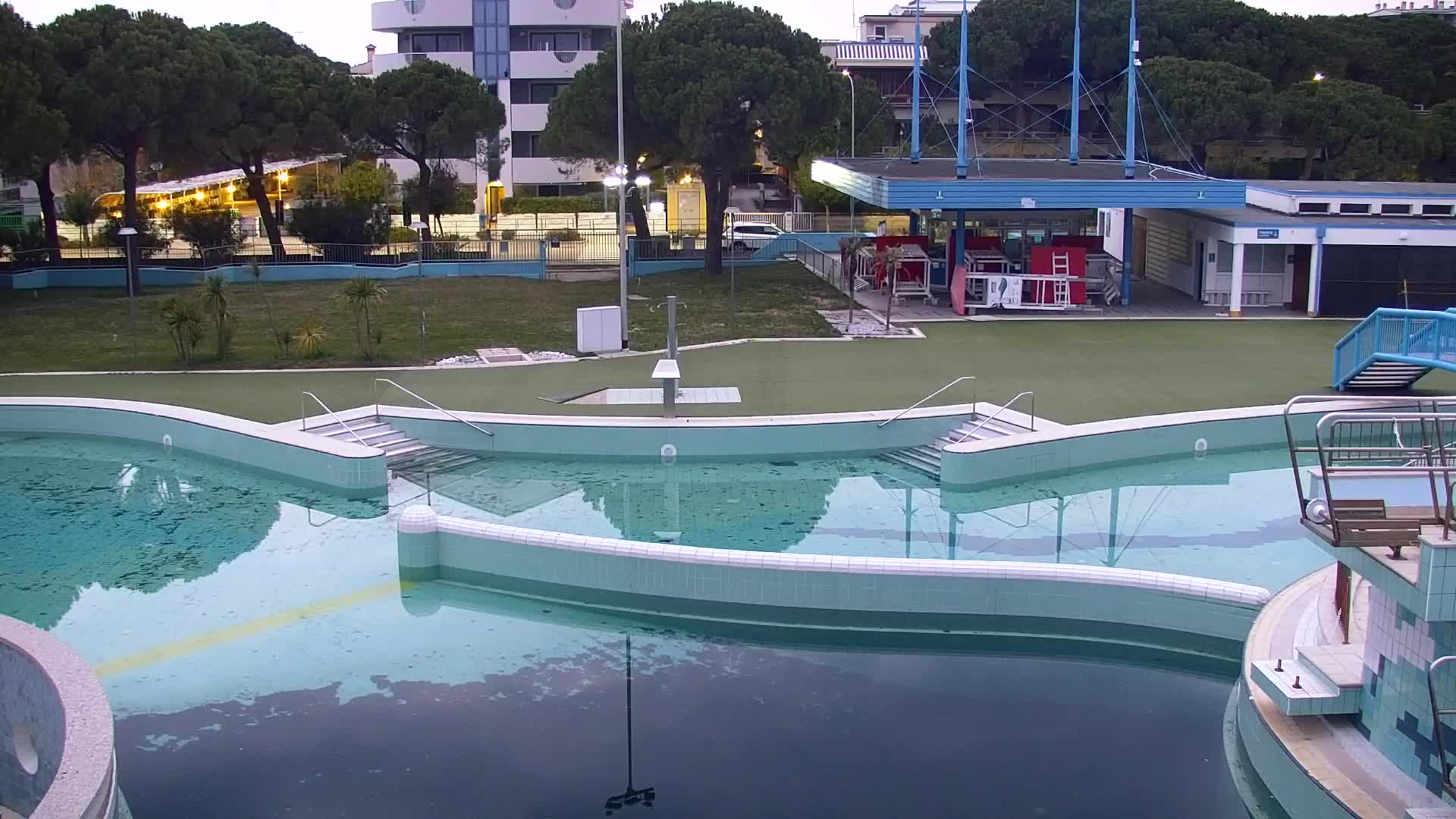 Grado Beach and Aquapark Views in Real Time