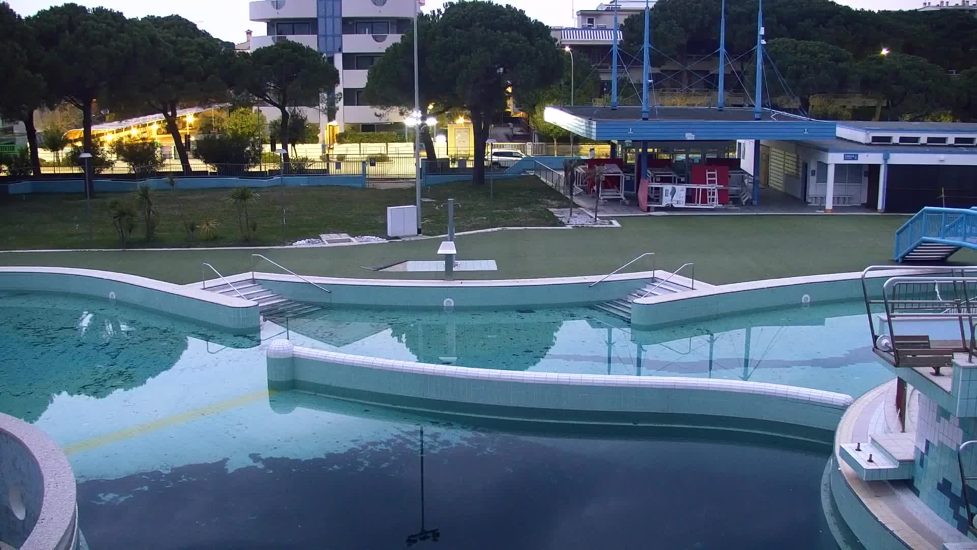 Webcam en direct Grado : Vues sur la plage et l’aquapark en temps réel