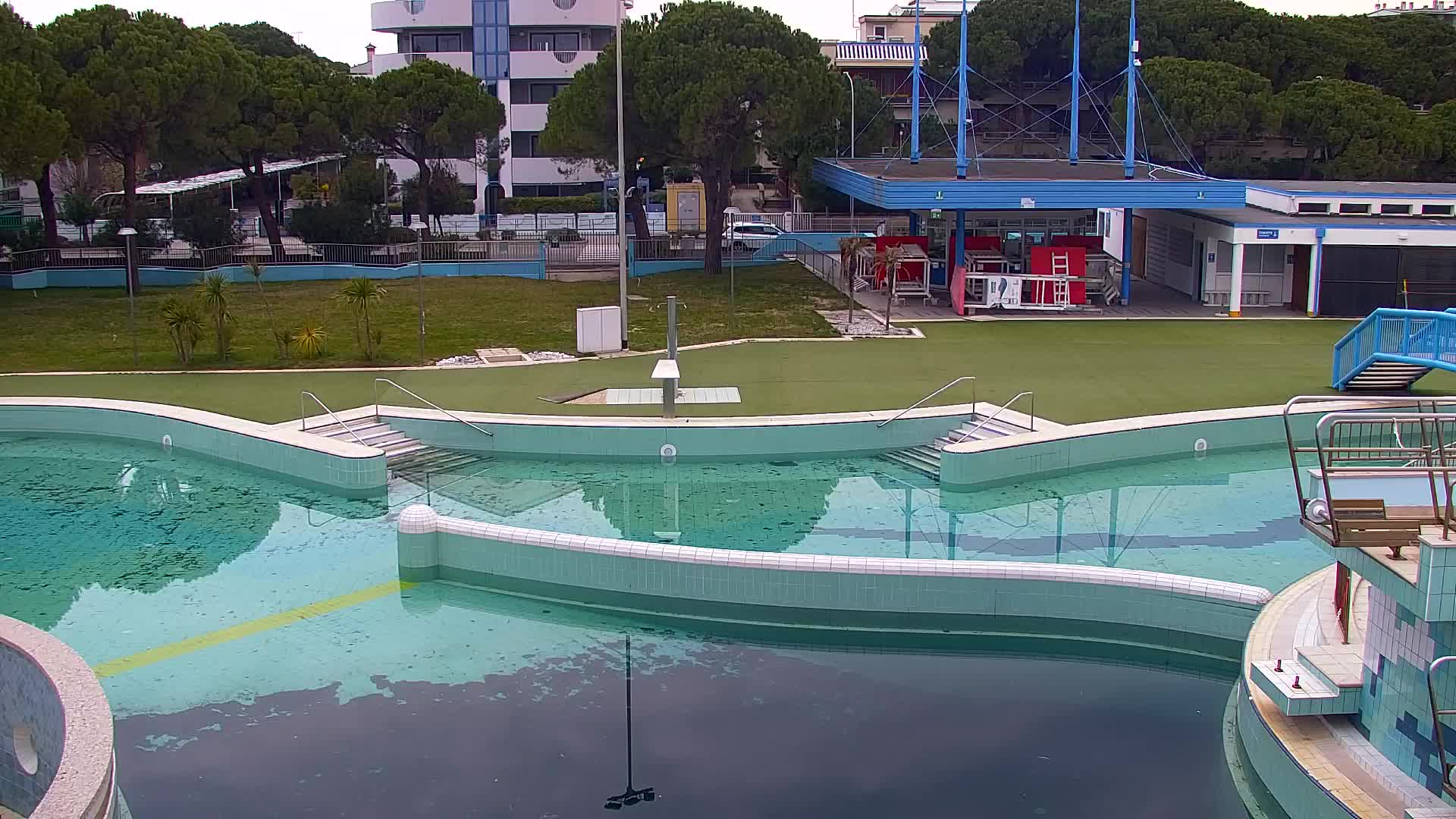 Webcam en direct Grado : Vues sur la plage et l’aquapark en temps réel