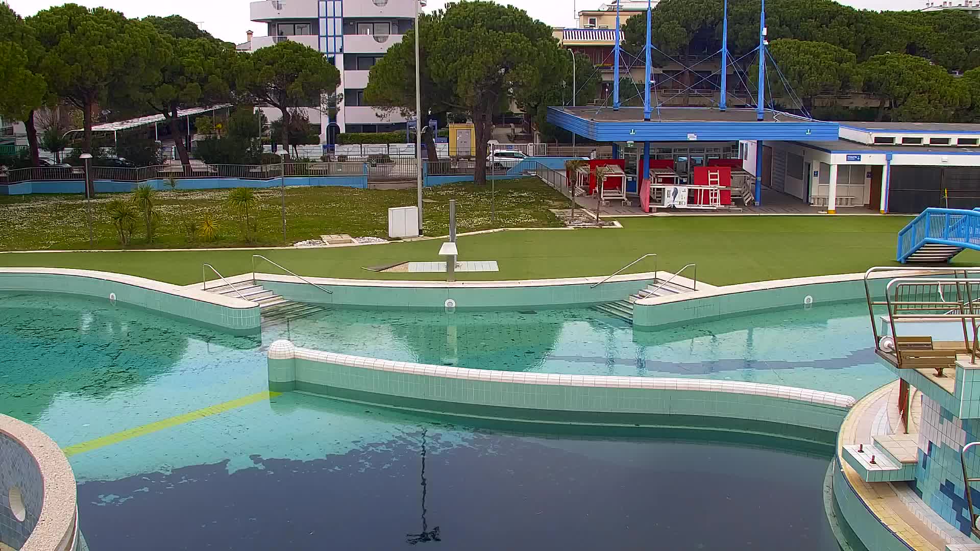 Webcam en direct Grado : Vues sur la plage et l’aquapark en temps réel