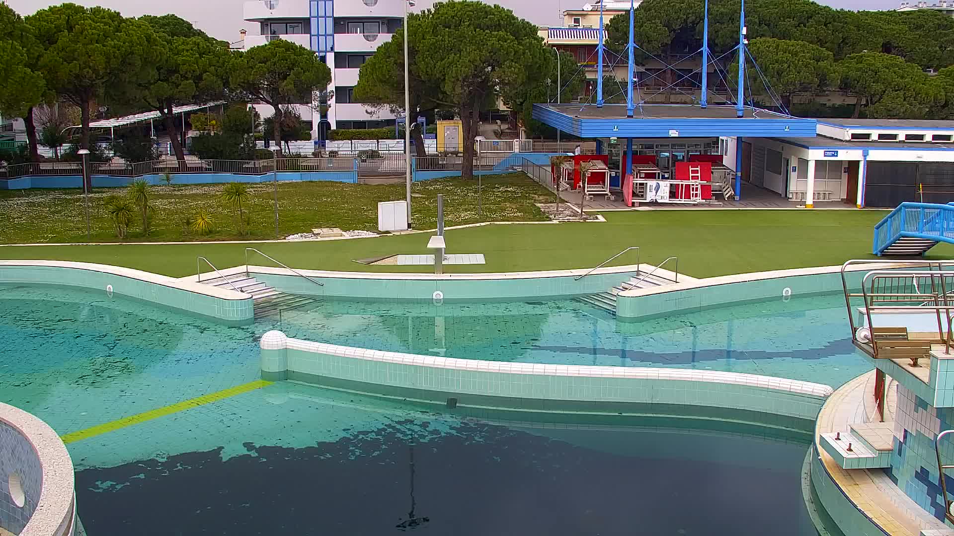 Grado Beach and Aquapark Views in Real Time