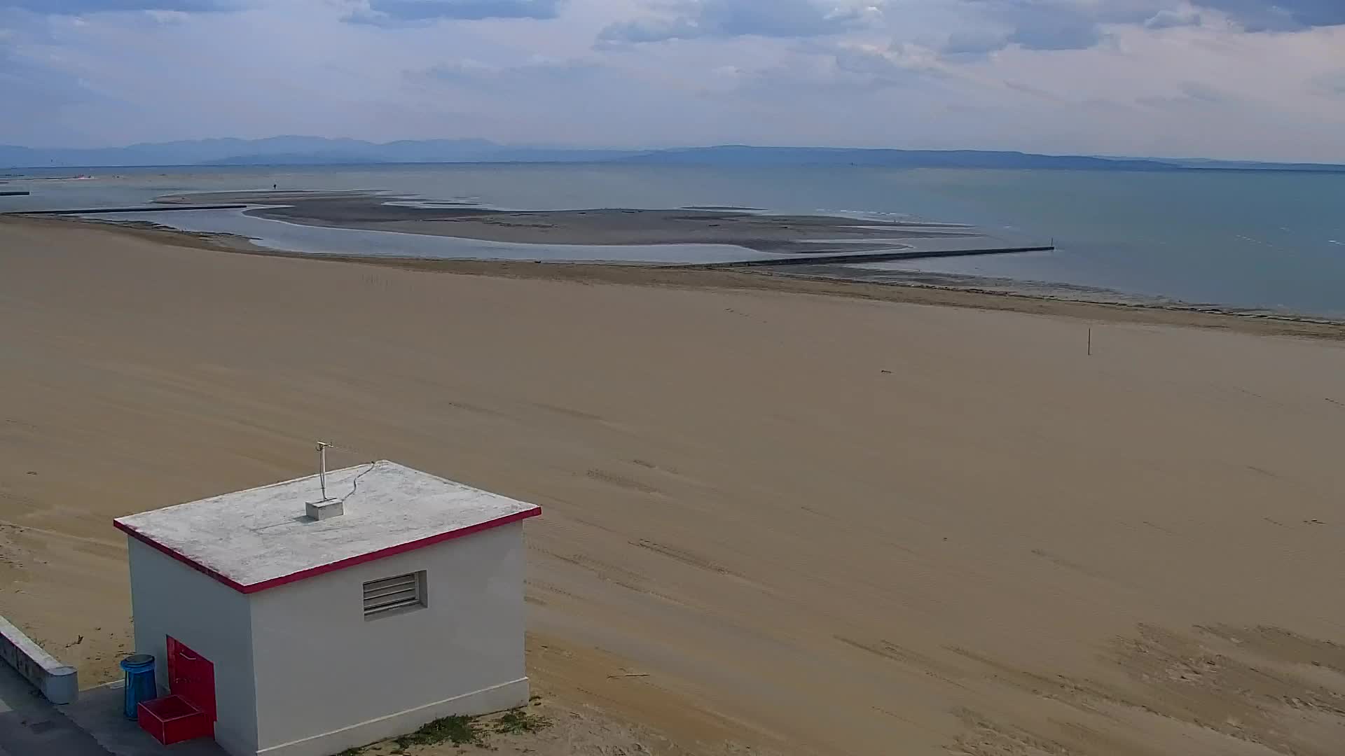 Webcam Live Grado: Vista sulla spiaggia e sull’acquapark in tempo reale