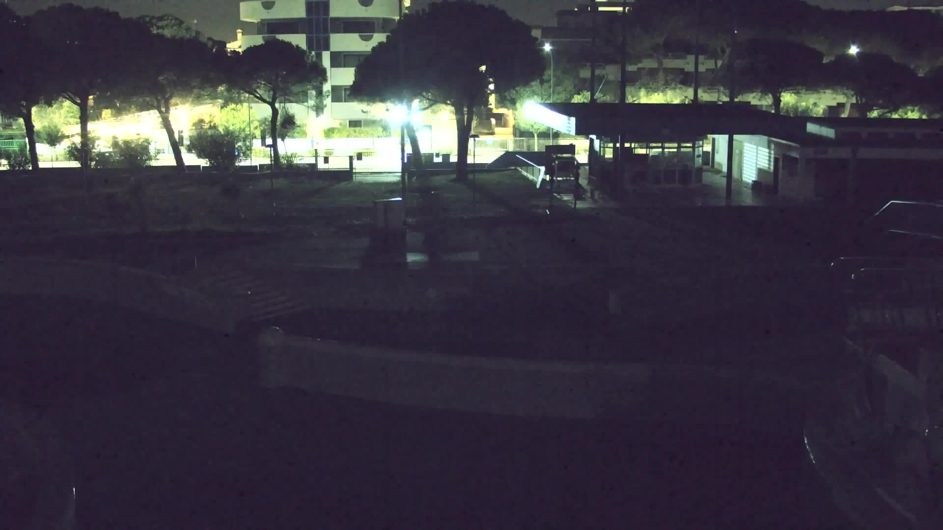 Webcam en vivo Grado: Vistas de la playa y del parque acuático en tiempo real