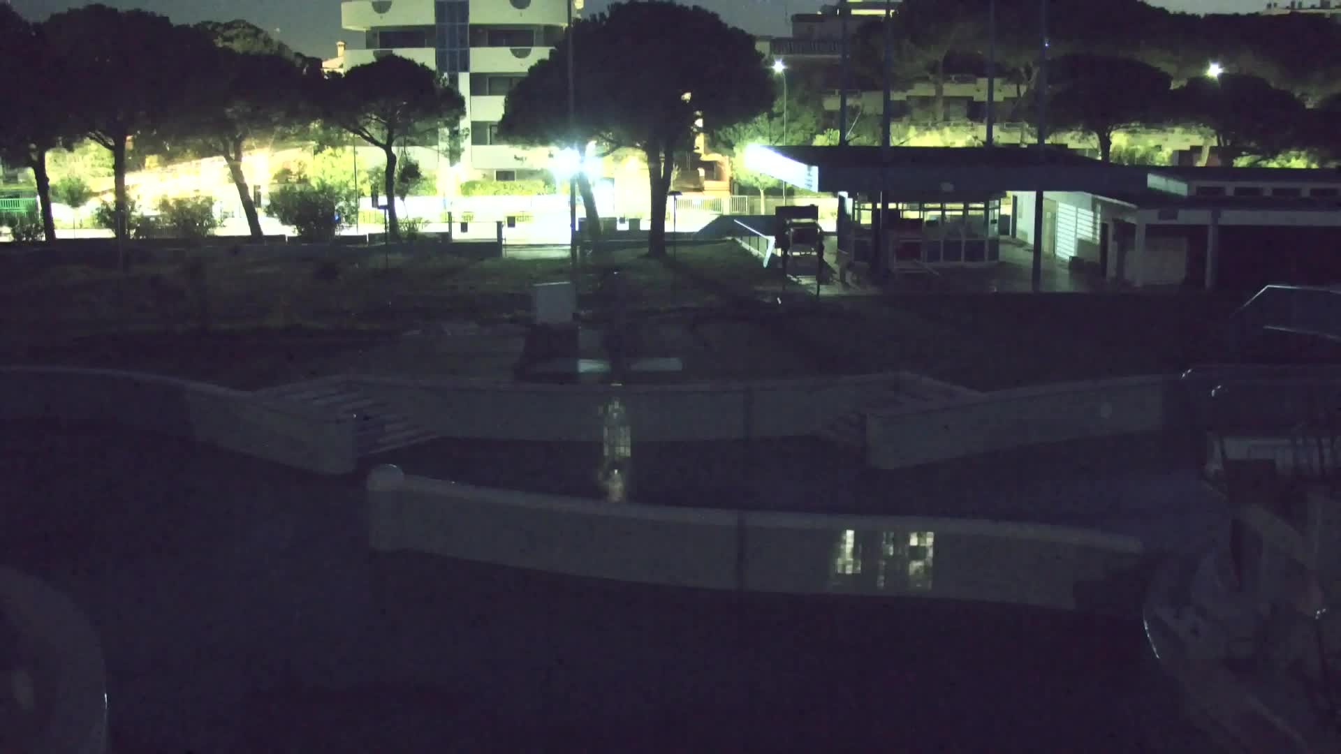 Grado Beach and Aquapark Views in Real Time