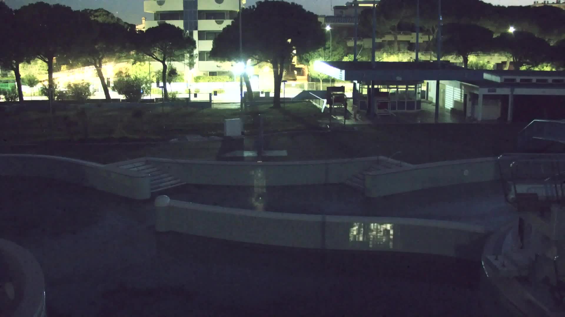 Grado Beach and Aquapark Views in Real Time