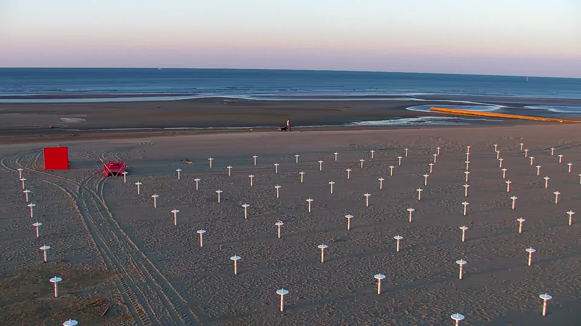 Grado Beach and Aquapark Views in Real Time