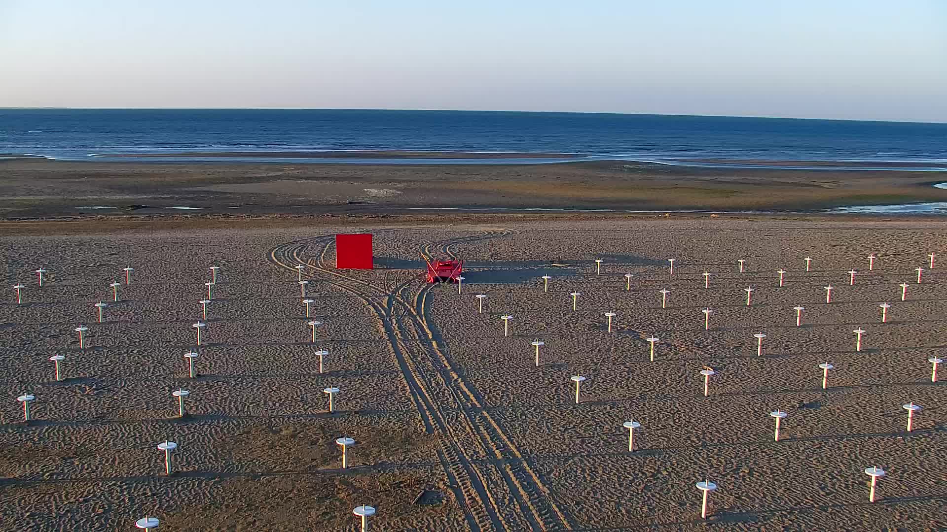 Webcam en direct Grado : Vues sur la plage et l’aquapark en temps réel