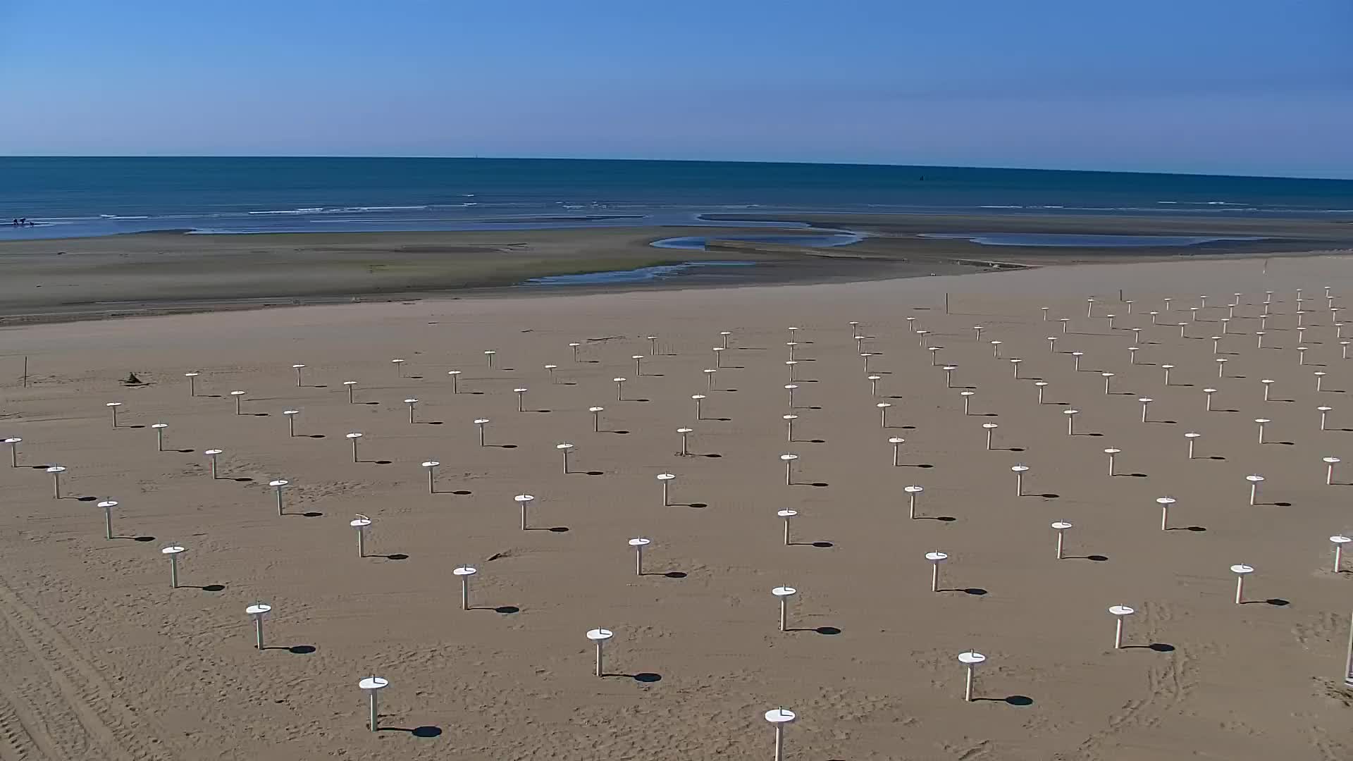 Grado Beach and Aquapark Views in Real Time