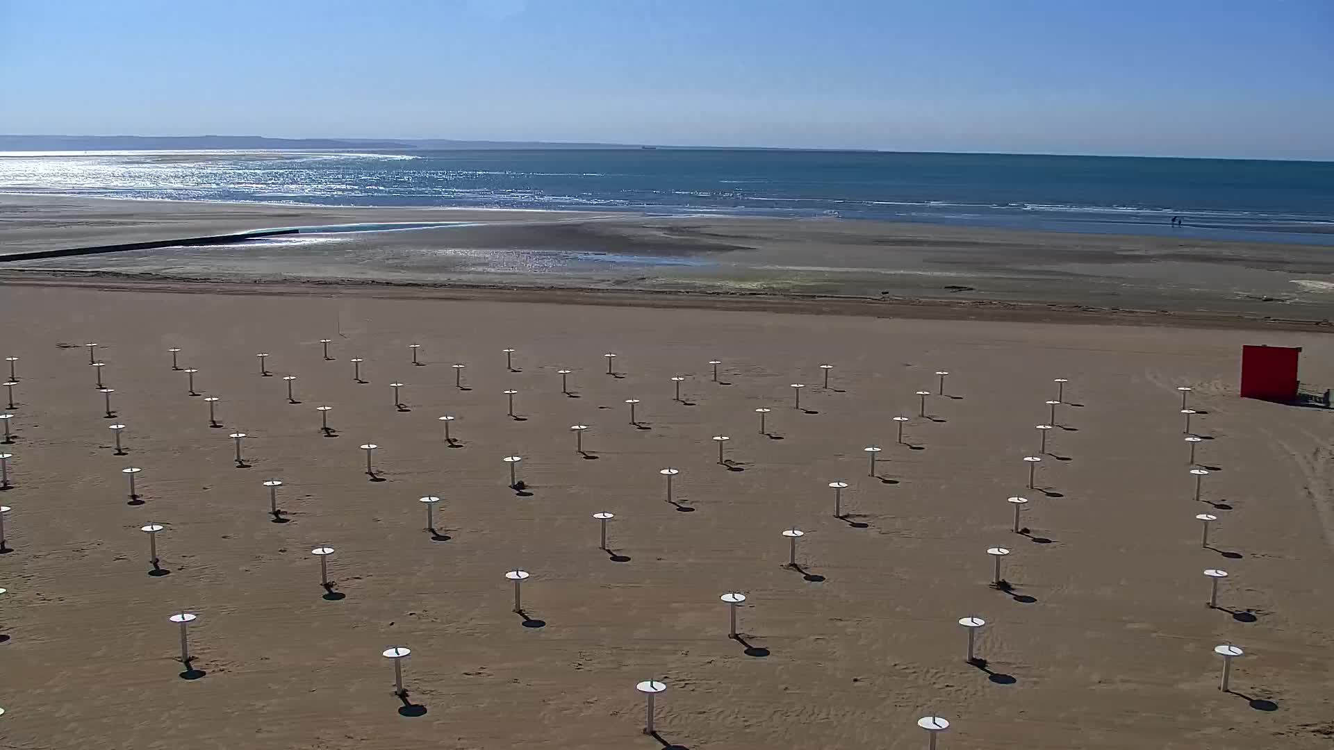 Grado Beach and Aquapark Views in Real Time