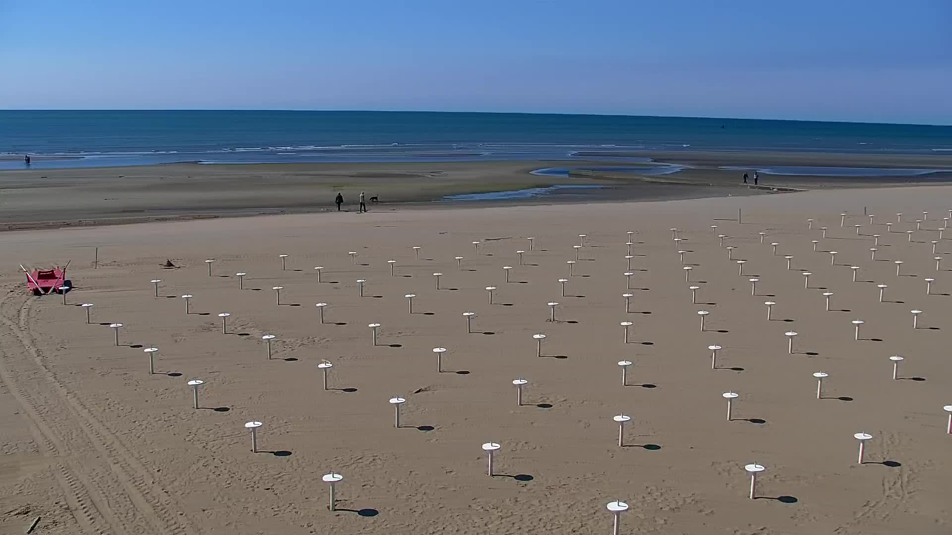 Grado Beach and Aquapark Views in Real Time