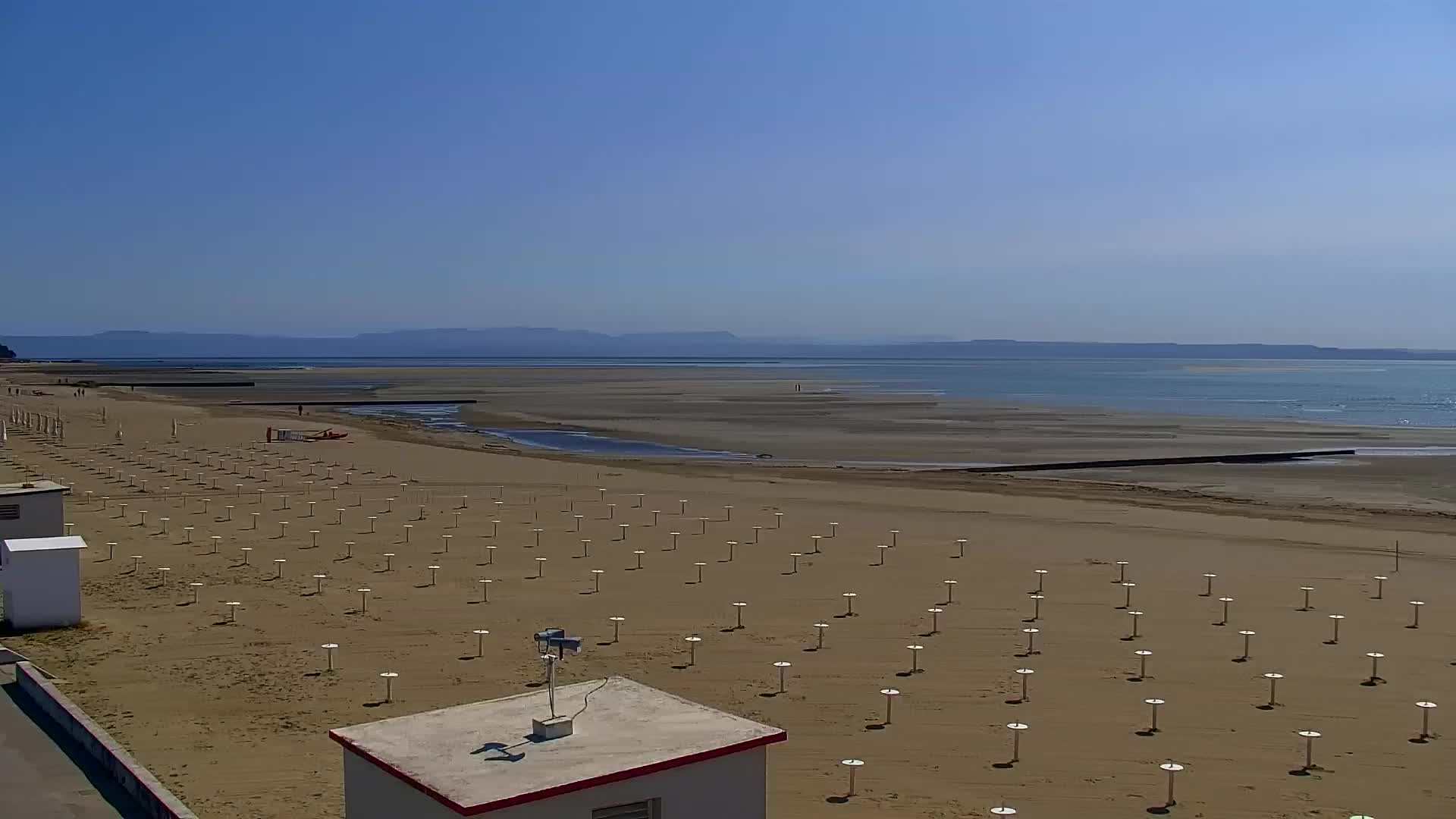 Webcam Live Grado: Vista sulla spiaggia e sull’acquapark in tempo reale