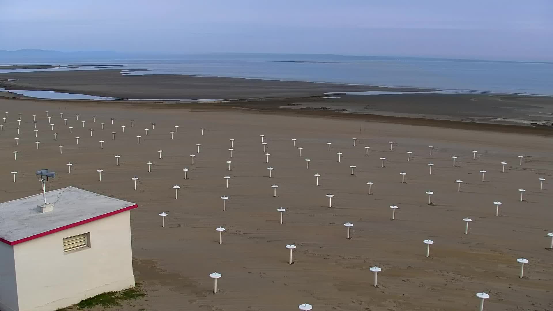 Webcam en direct Grado : Vues sur la plage et l’aquapark en temps réel