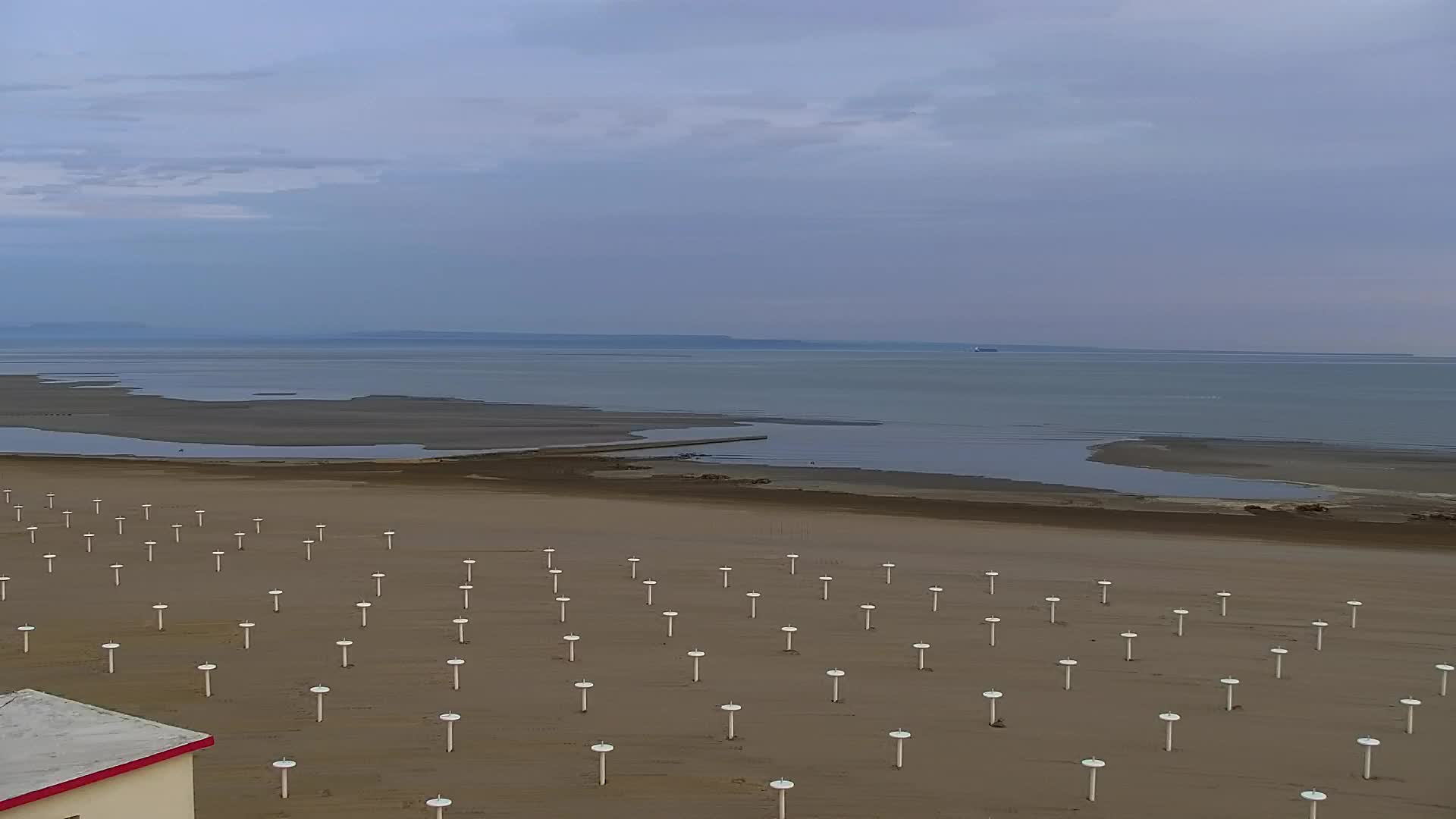 Webcam Live Grado: Vista sulla spiaggia e sull’acquapark in tempo reale