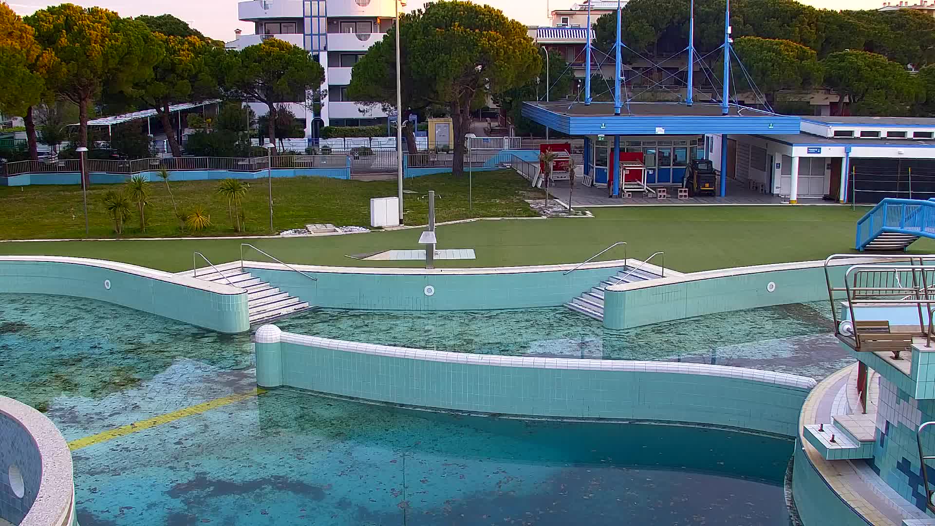 Webcam Live Grado: Vista sulla spiaggia e sull’acquapark in tempo reale