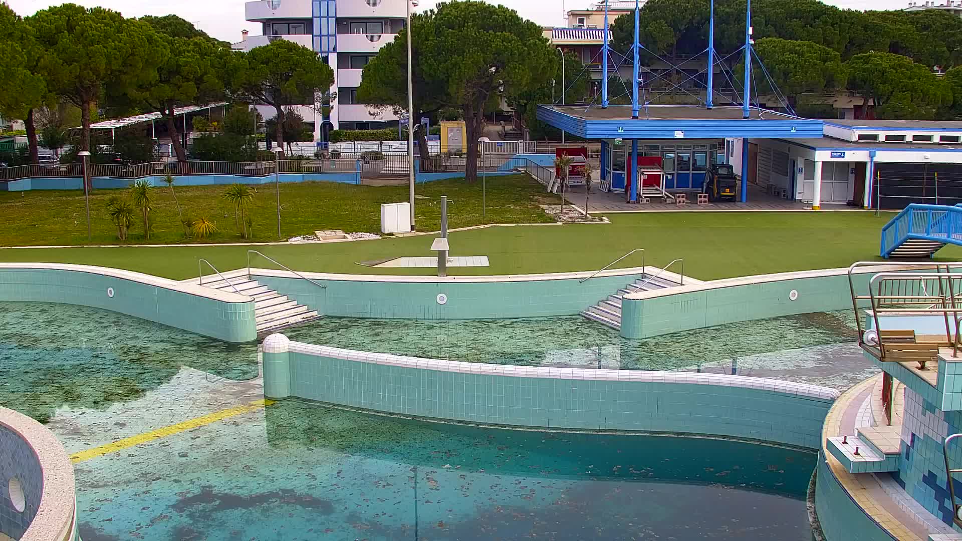 Grado Beach and Aquapark Views in Real Time