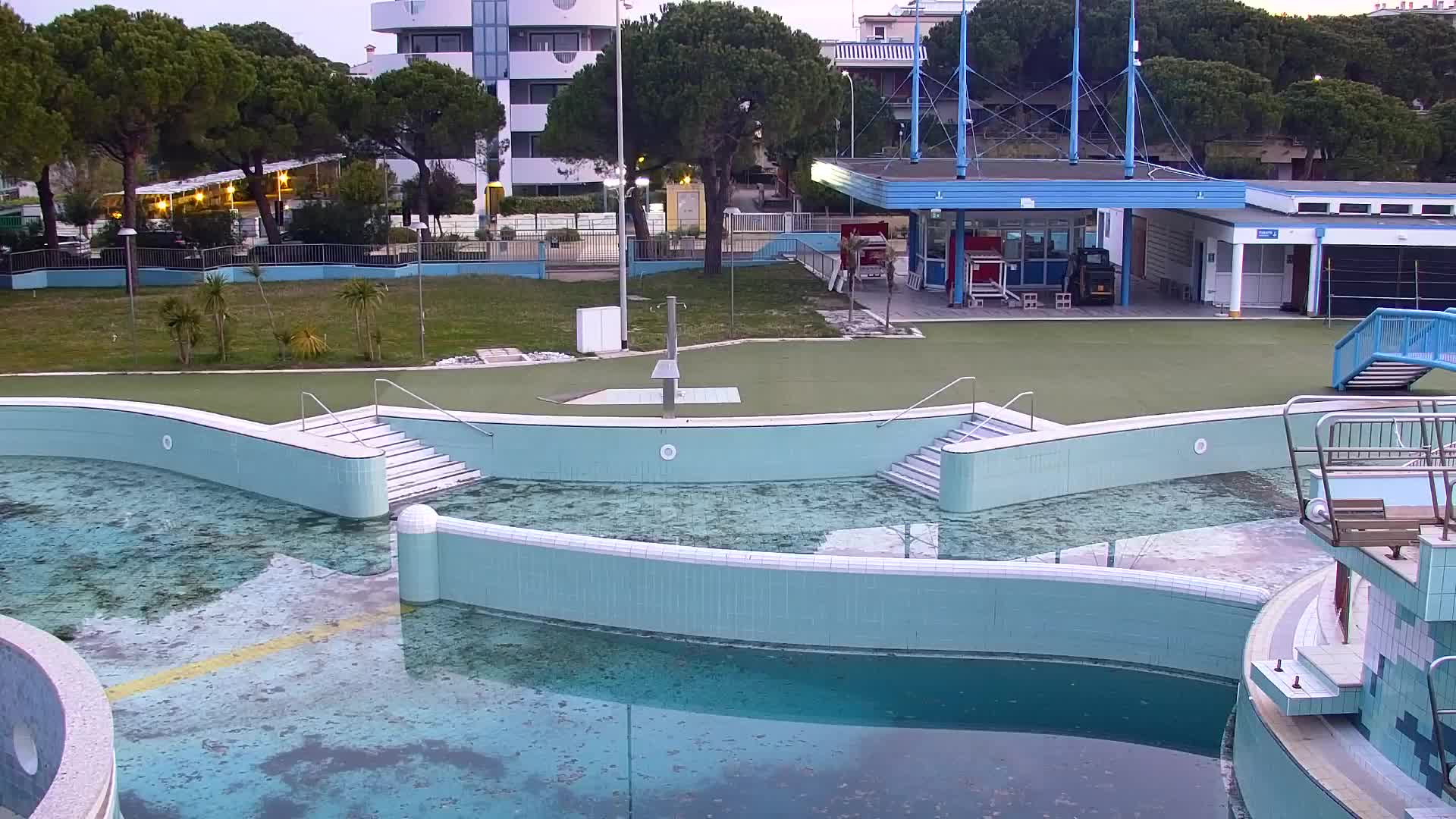 Grado Beach and Aquapark Views in Real Time