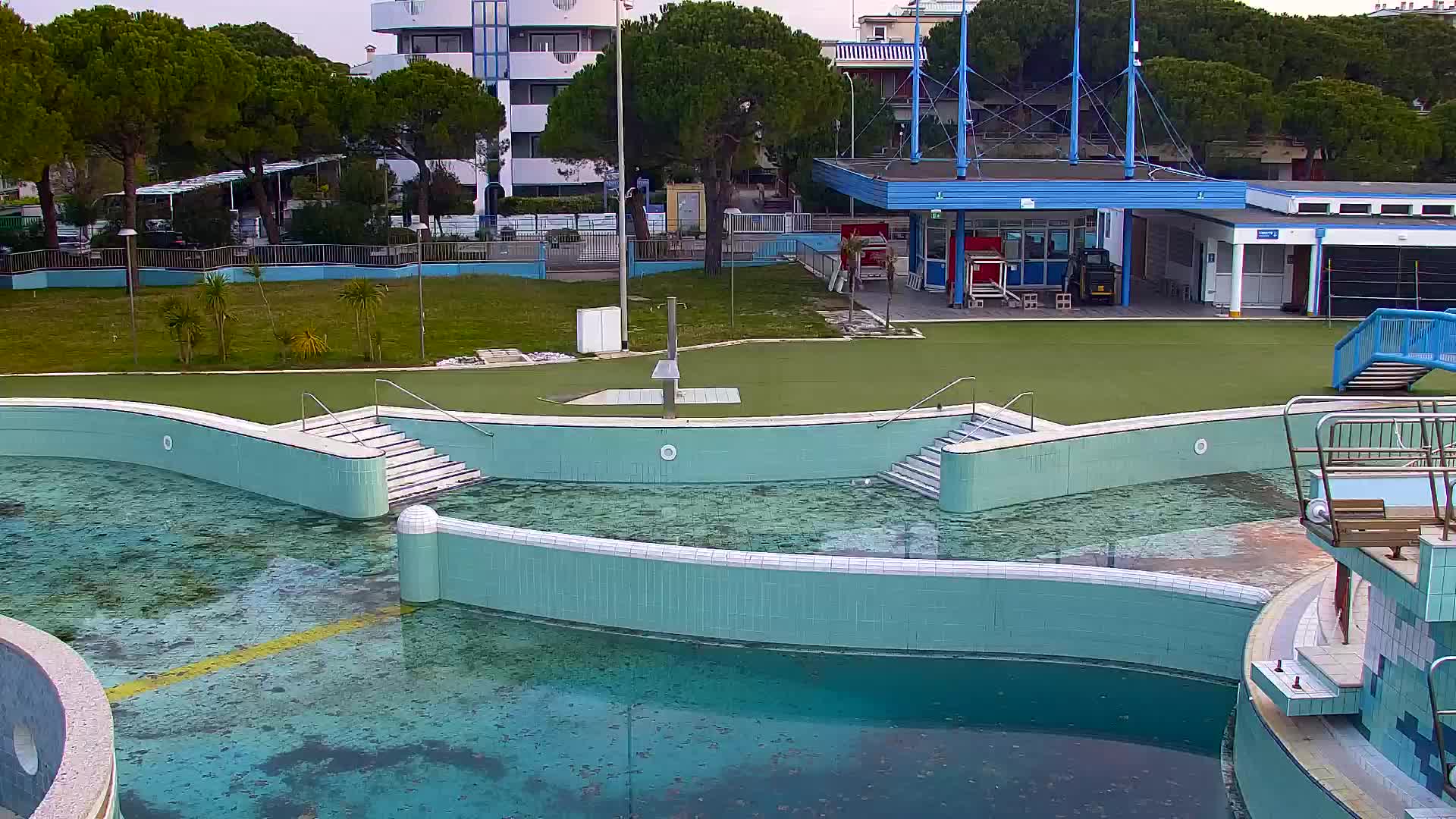 Webcam Live Grado: Vista sulla spiaggia e sull’acquapark in tempo reale