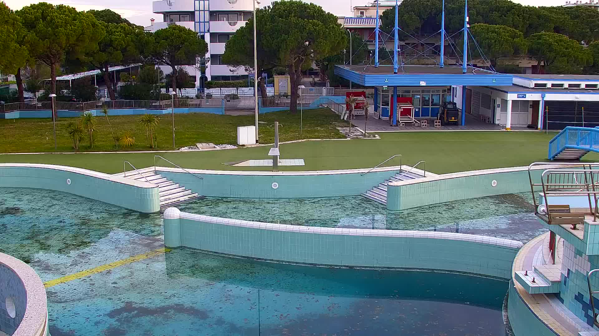 Webcam en direct Grado : Vues sur la plage et l’aquapark en temps réel