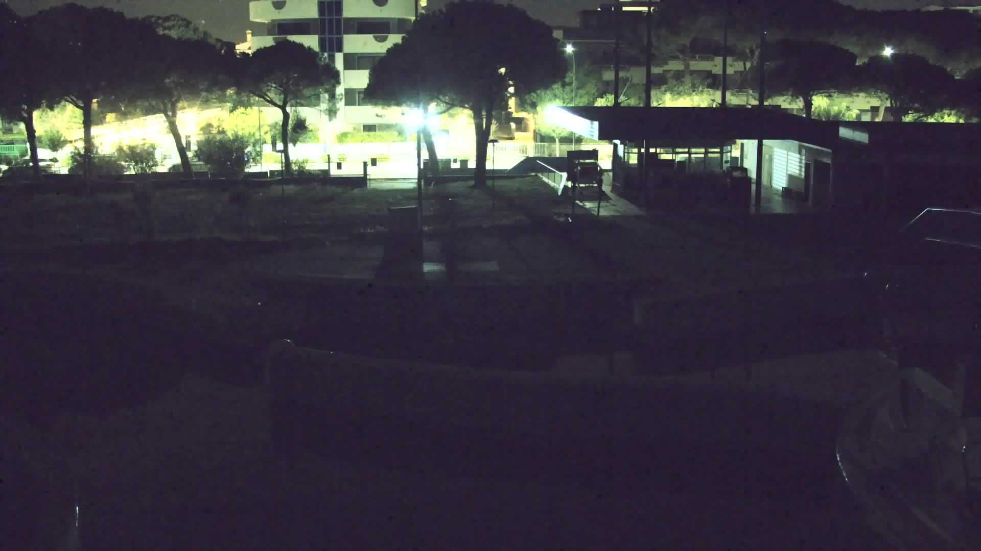 Webcam en vivo Grado: Vistas de la playa y del parque acuático en tiempo real