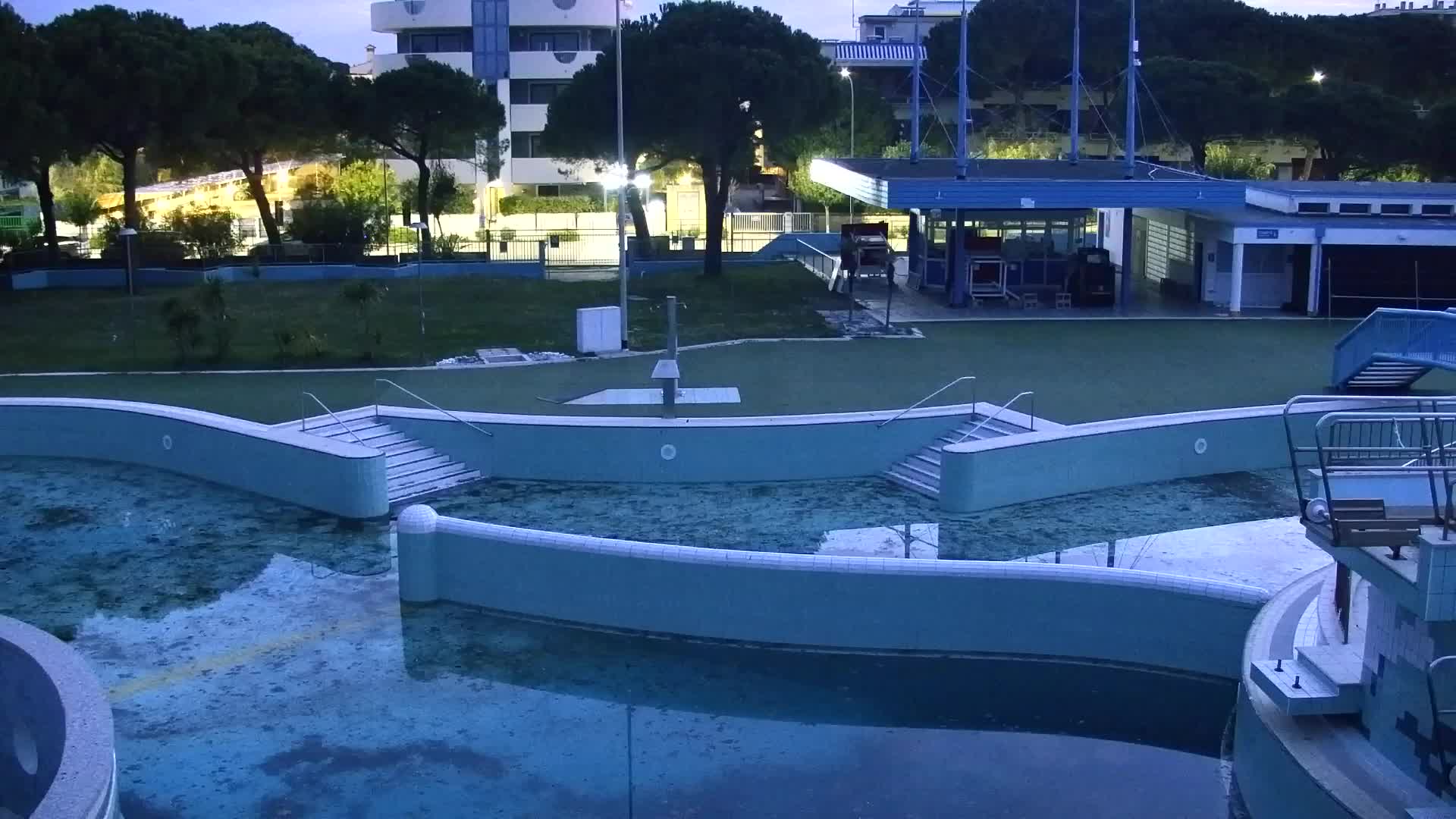 Webcam en direct Grado : Vues sur la plage et l’aquapark en temps réel