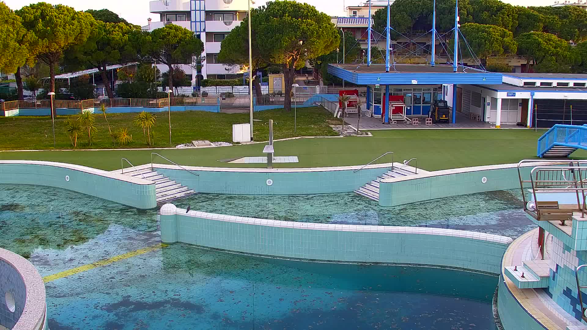 Webcam Live Grado: Vista sulla spiaggia e sull’acquapark in tempo reale