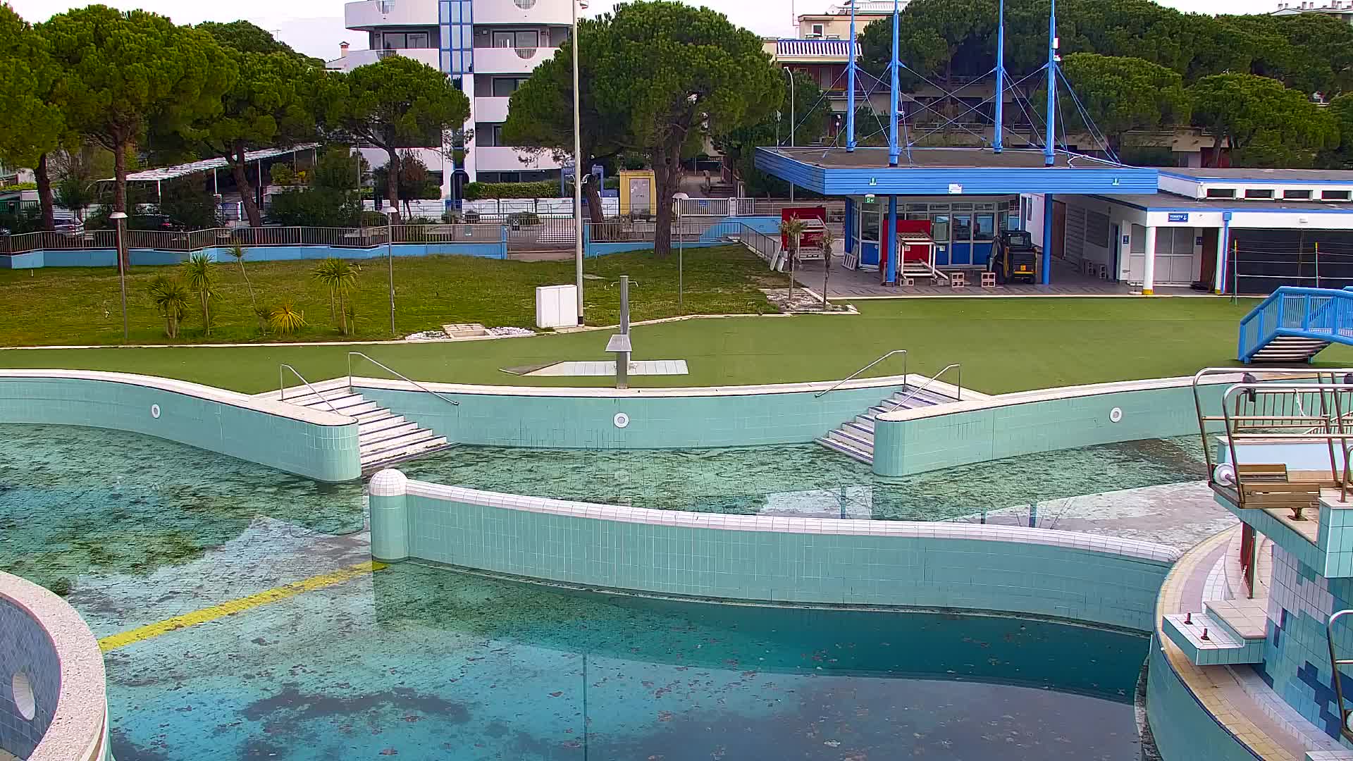 Webcam en direct Grado : Vues sur la plage et l’aquapark en temps réel